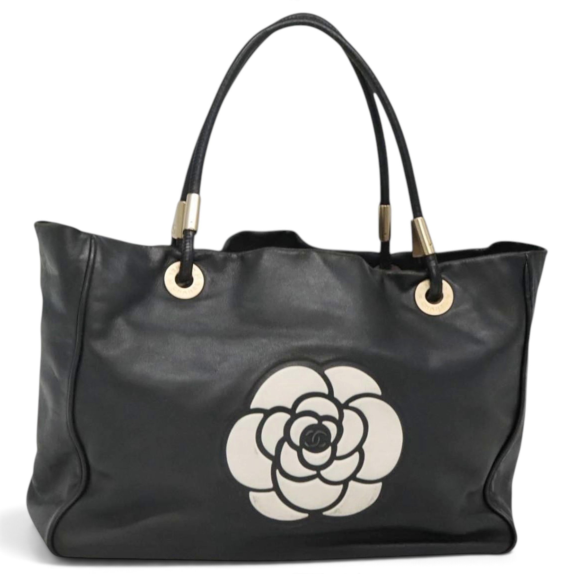 Leather tote