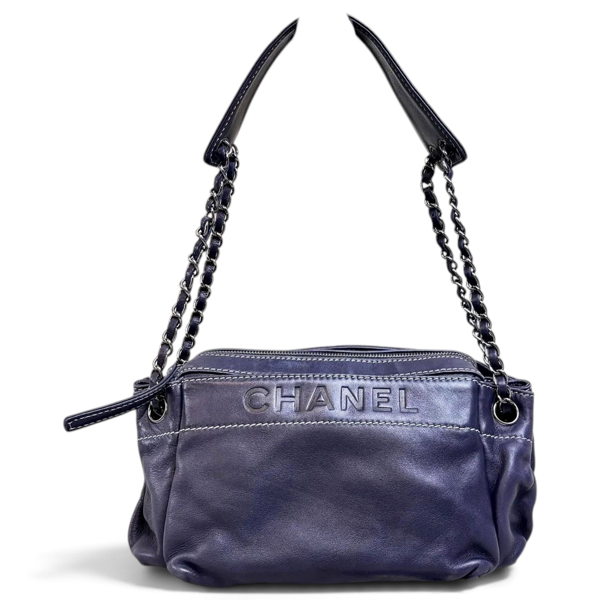 Leather handbag