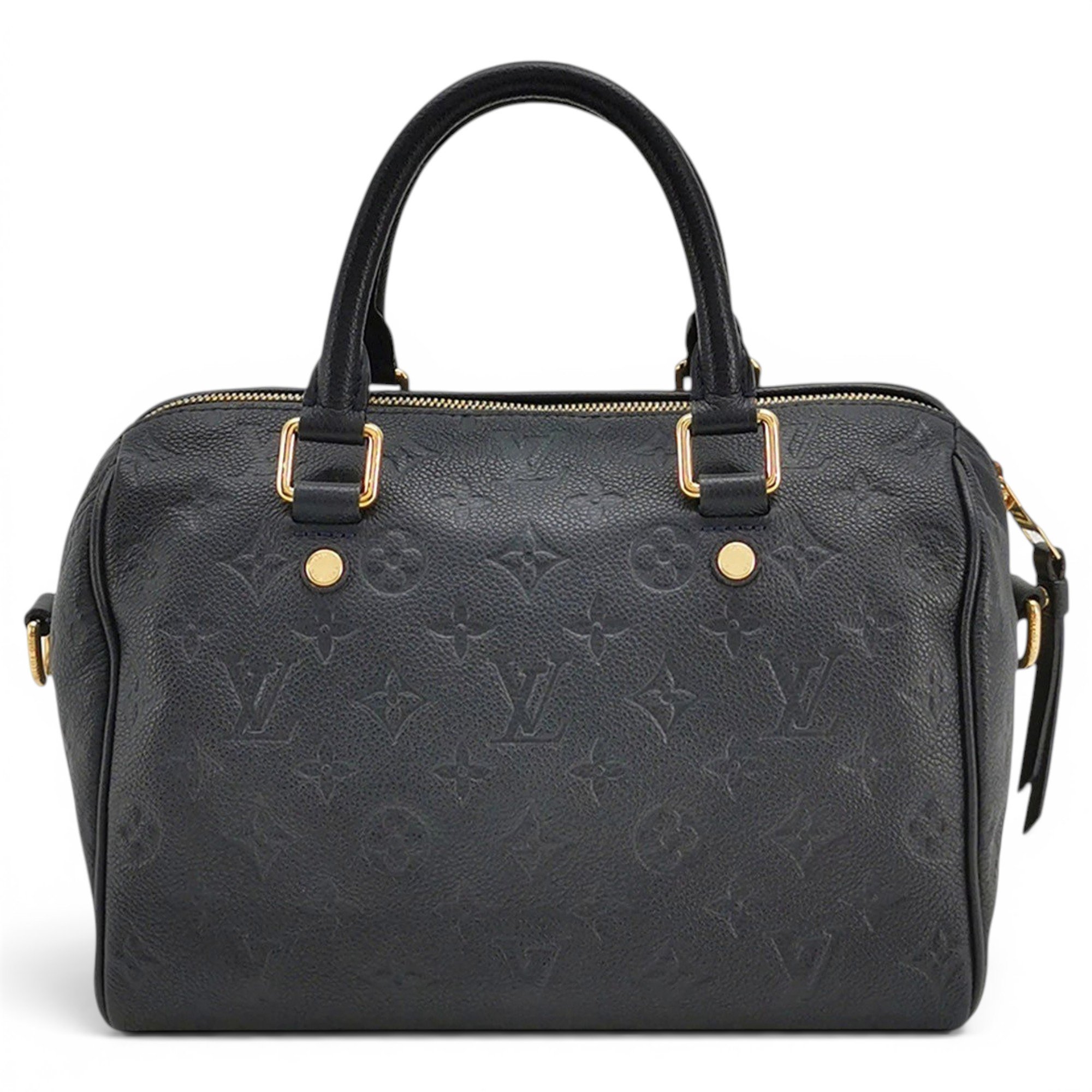 Speedy leather handbag