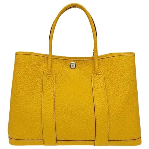 Garden Party leather handbag
