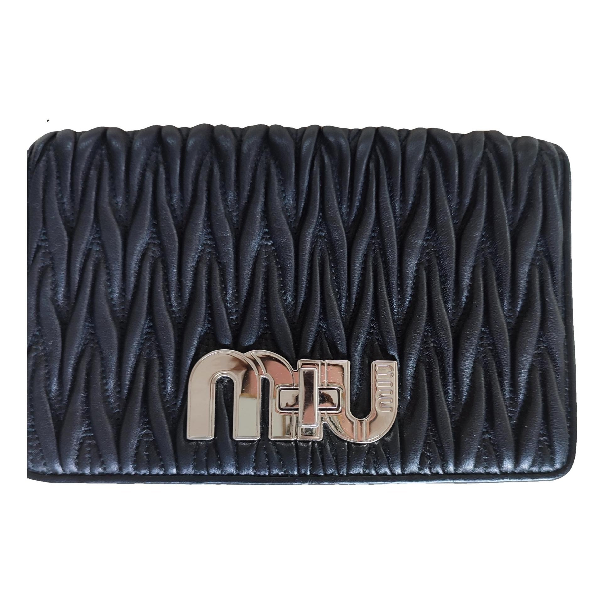 Miu delice leather handbag