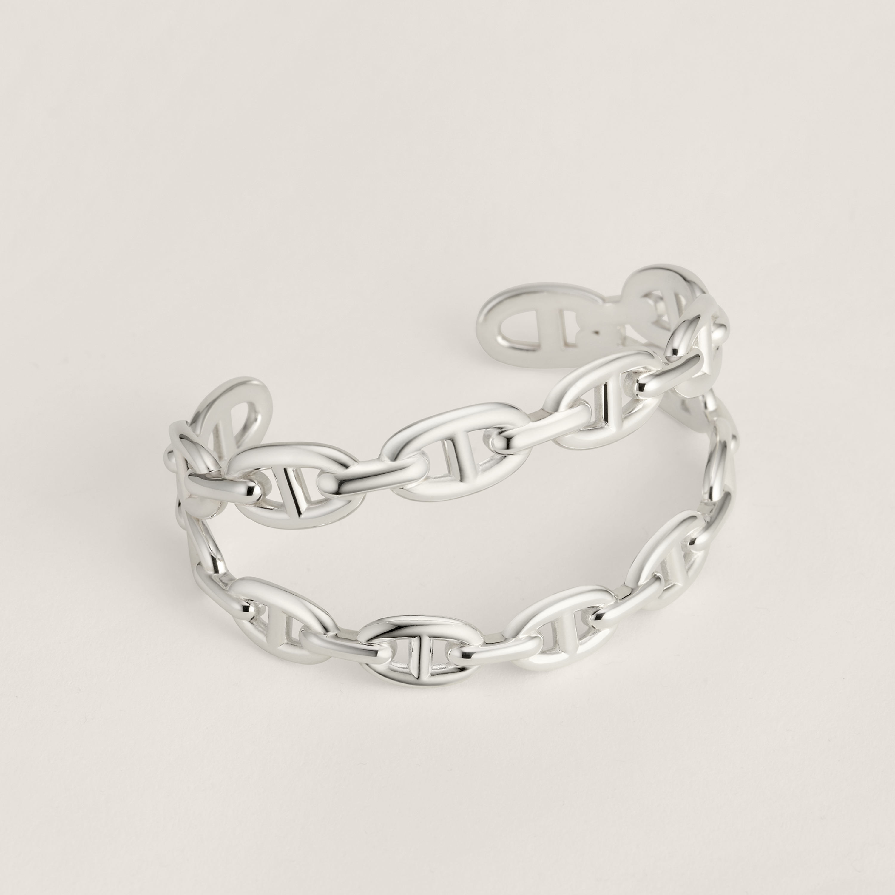 Chaine d'ancre Enchainee double bracelet