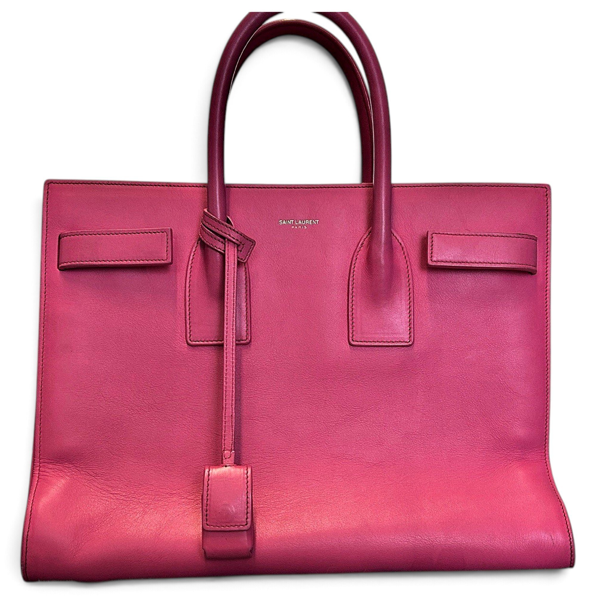 Leather backpack