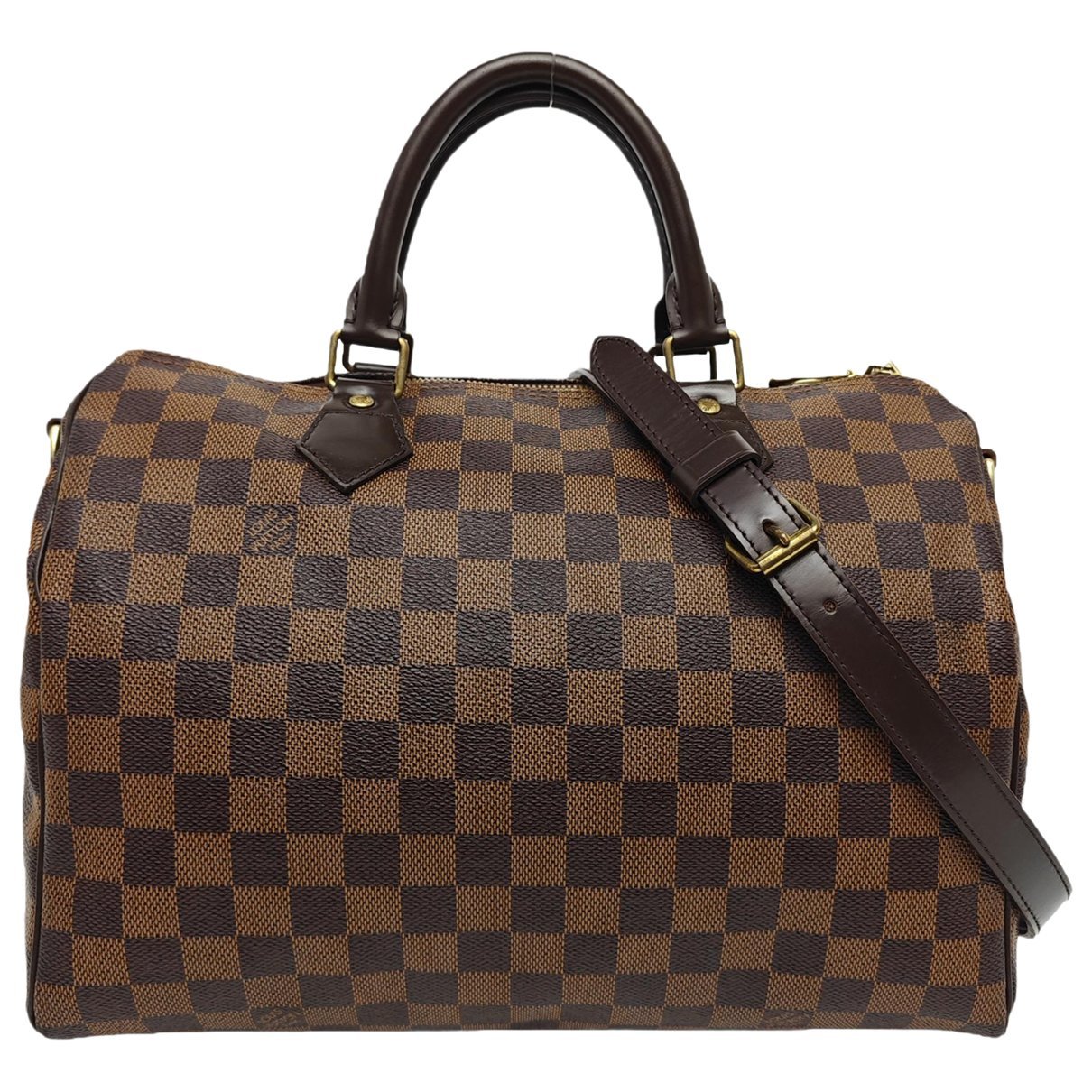 Nano Speedy / Mini HL leather handbag