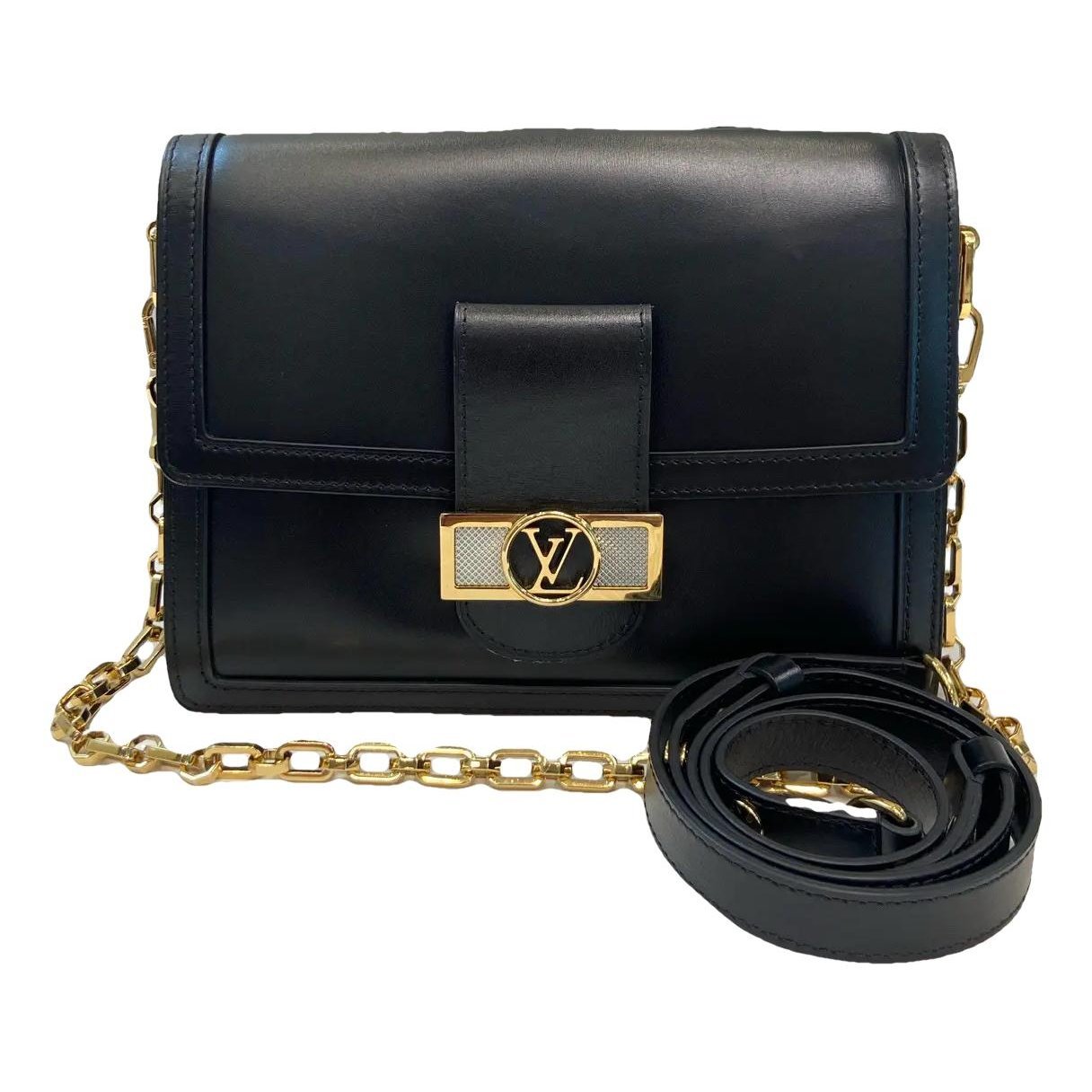 Dauphine leather handbag