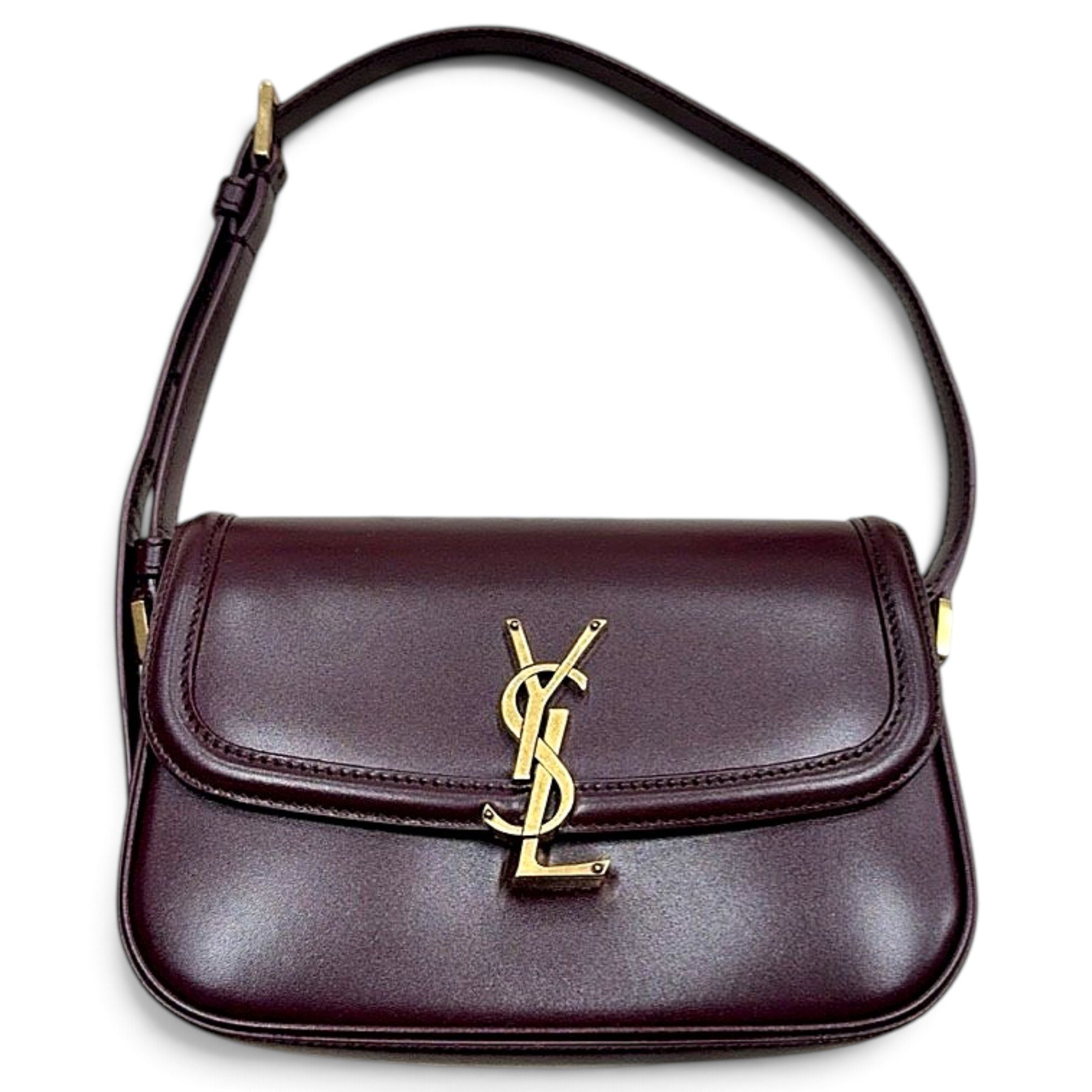 Solférino leather crossbody bag