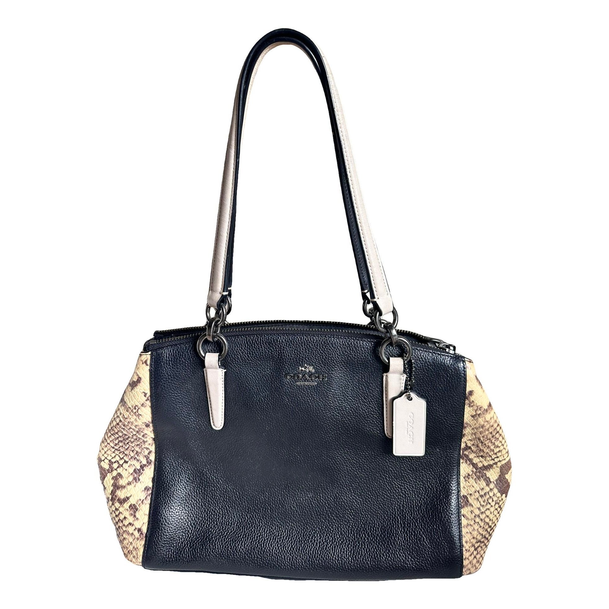 Leather handbag