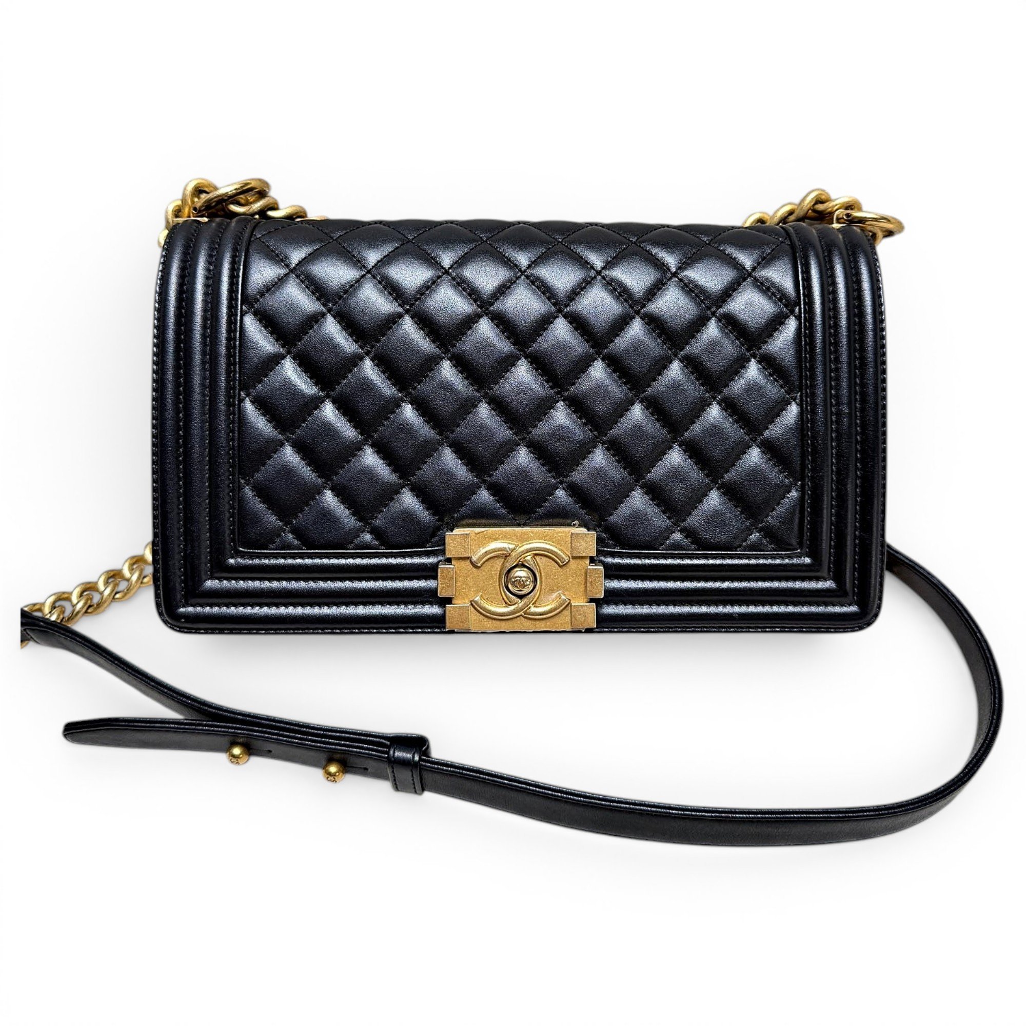 Boy leather handbag
