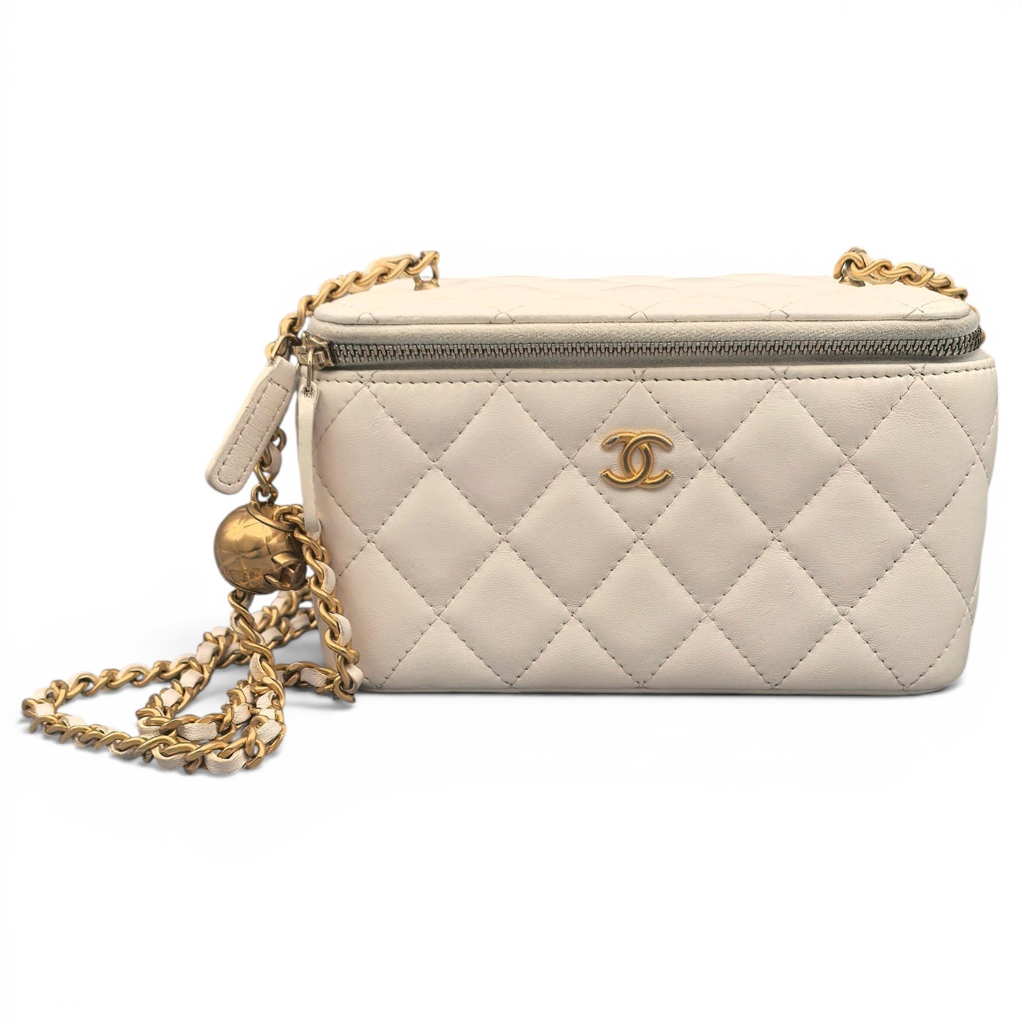 Vanity leather mini bag
