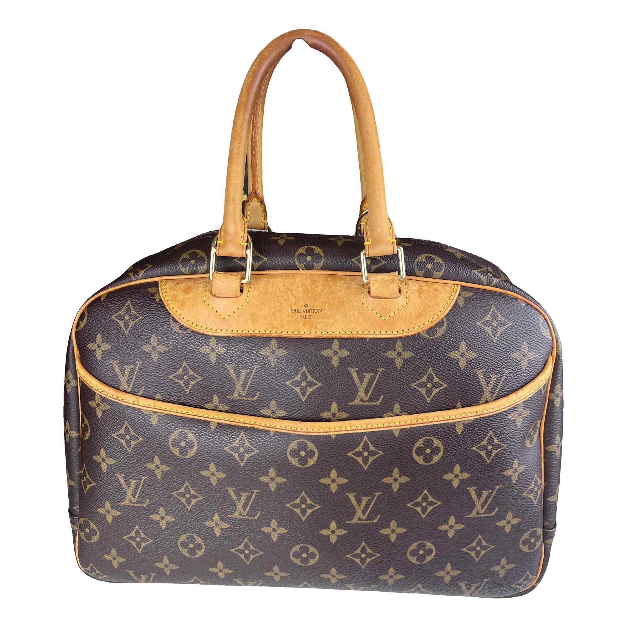 Deauville leather handbag