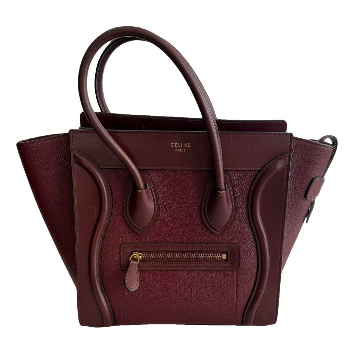 Luggage leather handbag