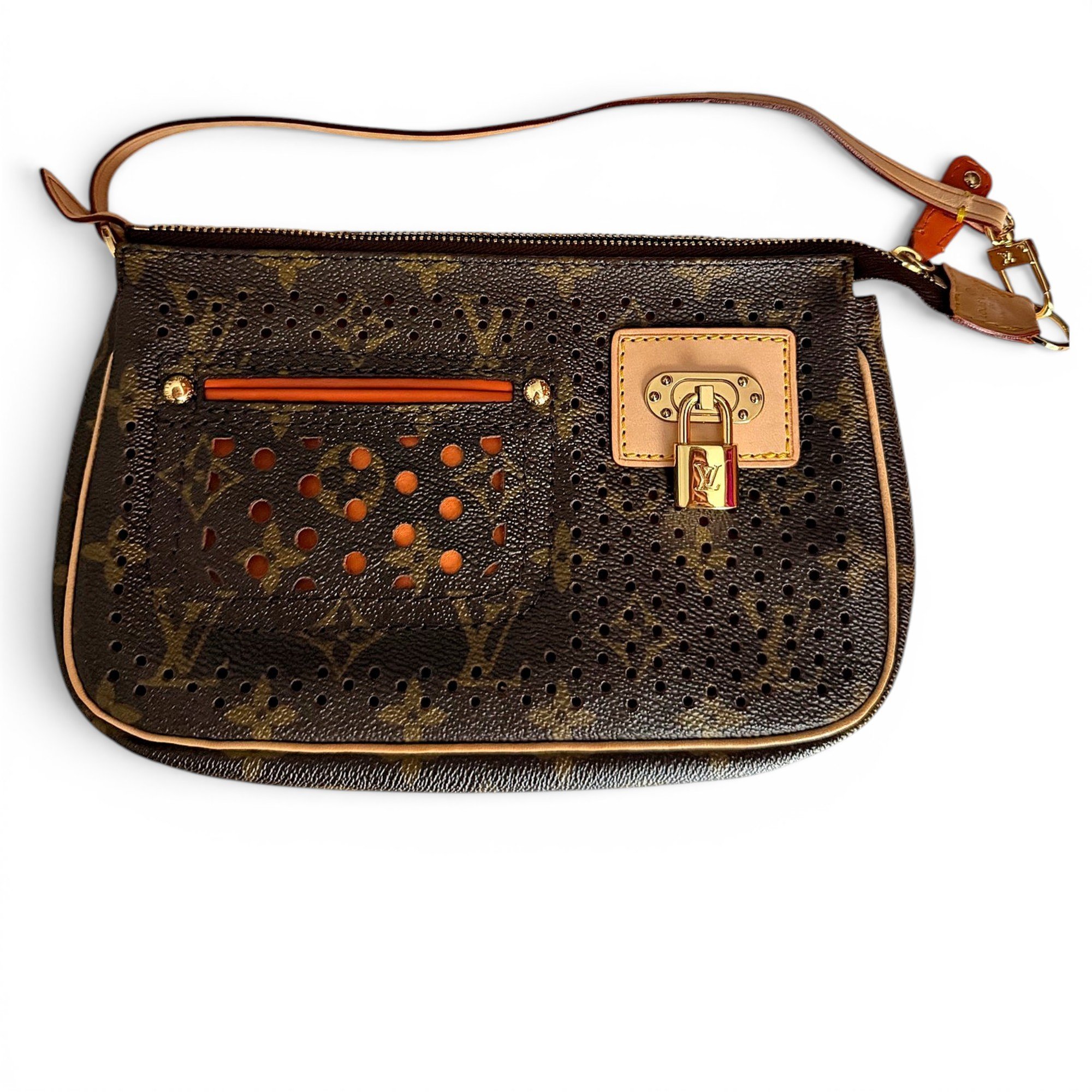 Pochette Accessoire leather handbag