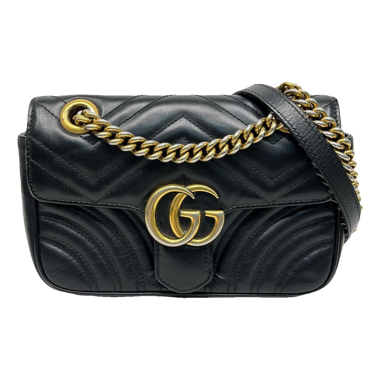 GG Marmont Chain leather handbag