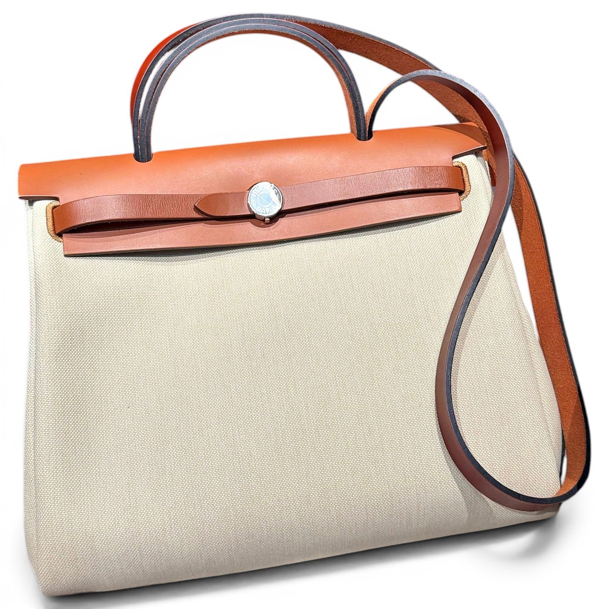 Herbag leather crossbody bag