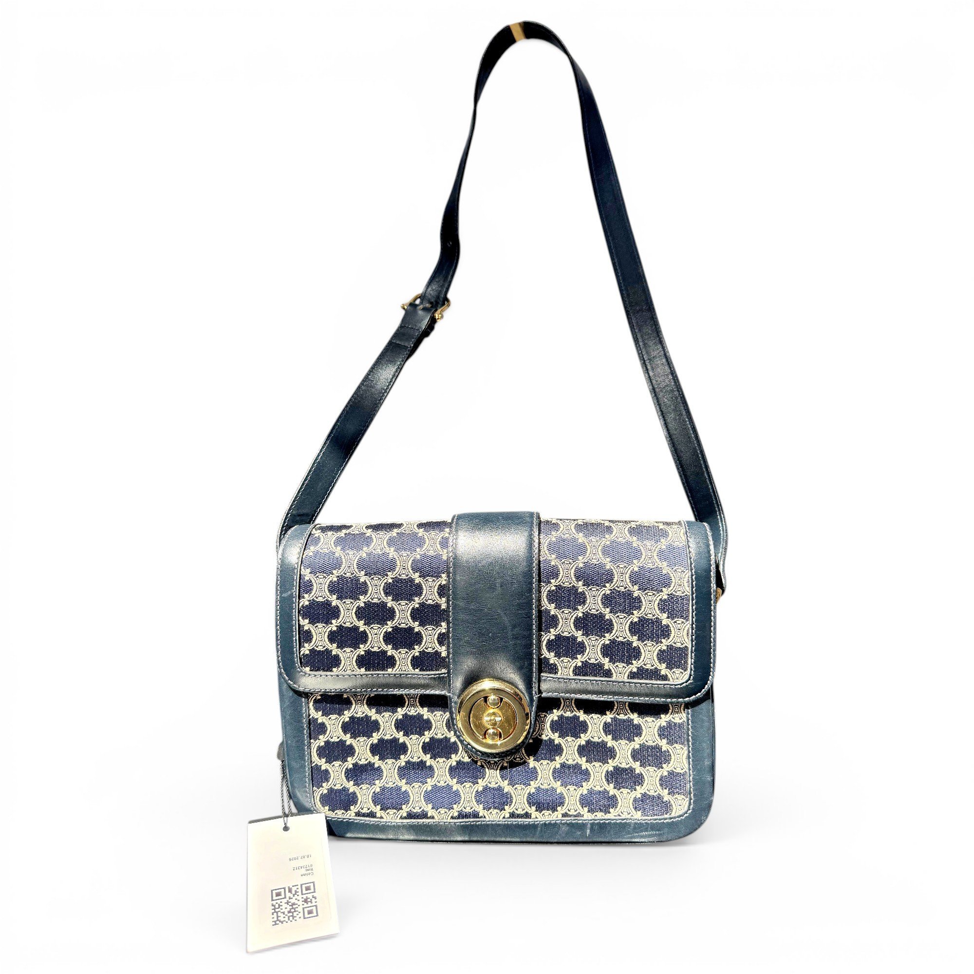 Triomphe cloth handbag