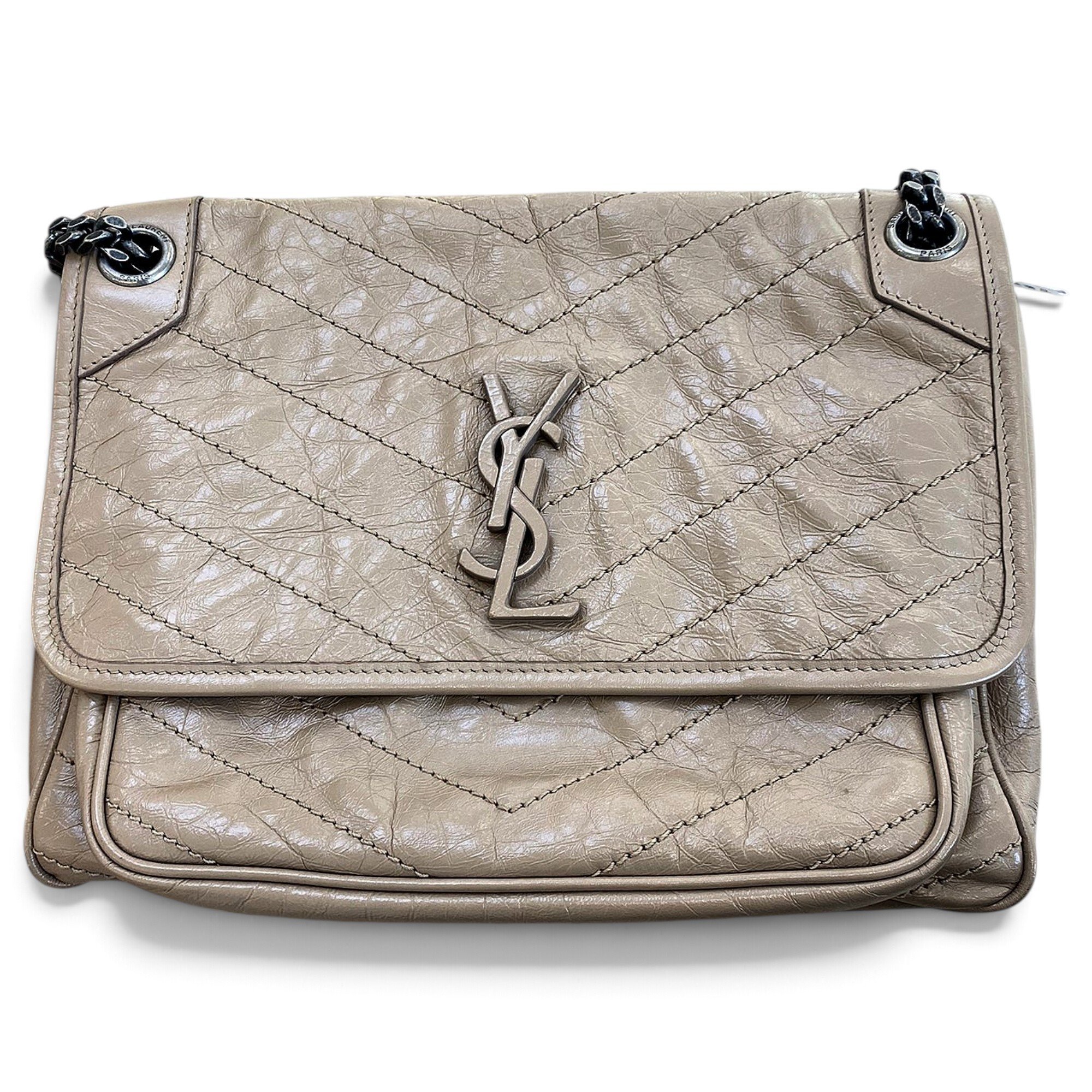 Niki leather crossbody bag