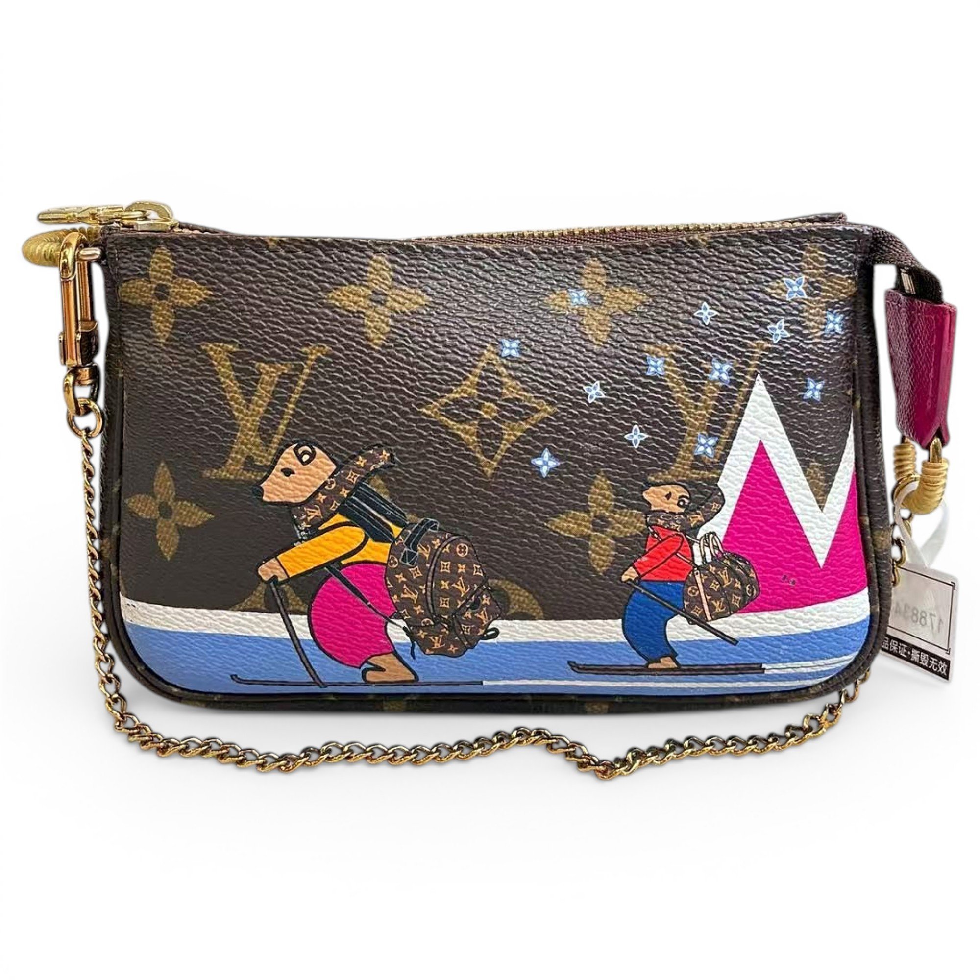Pochette Accessoire glitter handbag