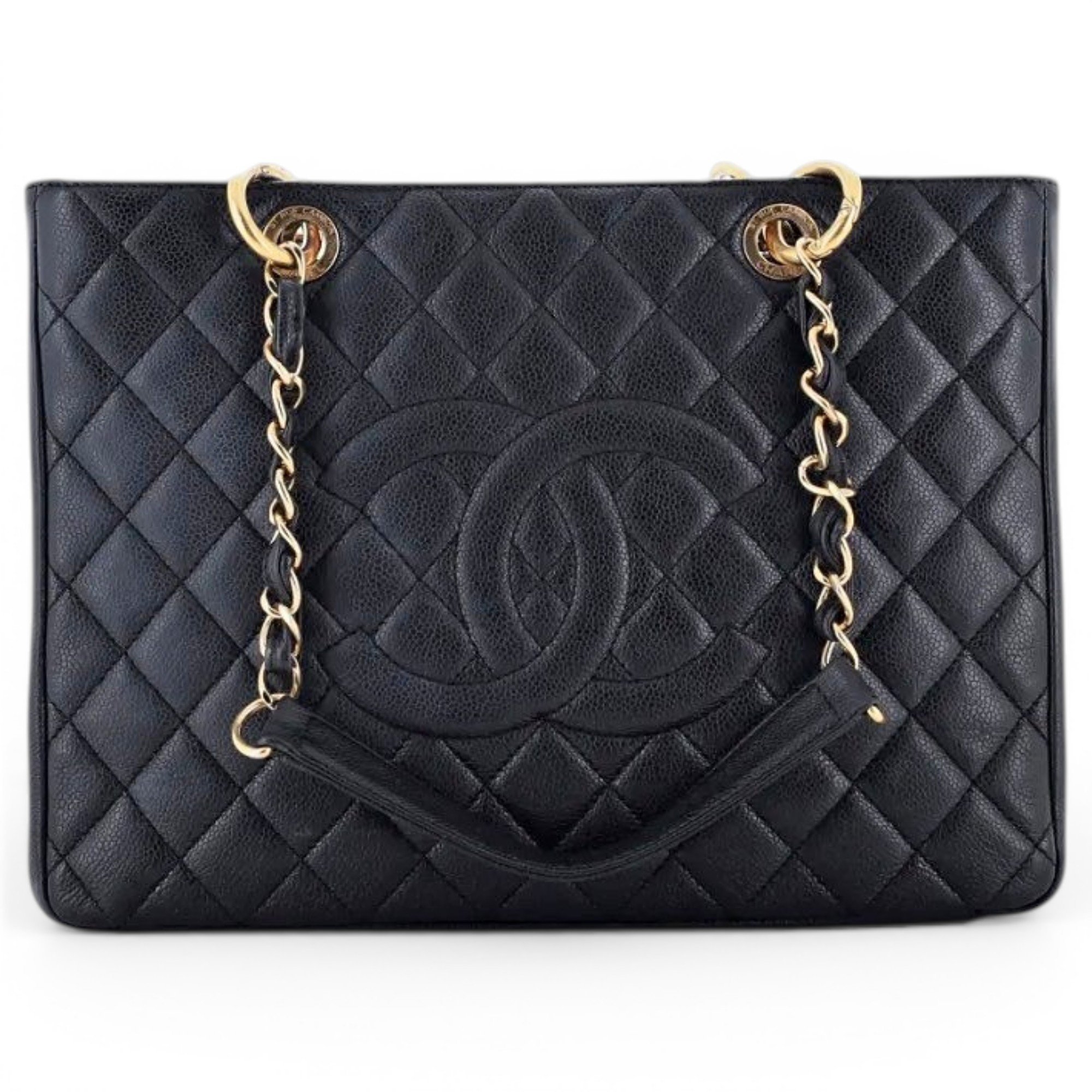 Grand shopping leather tote