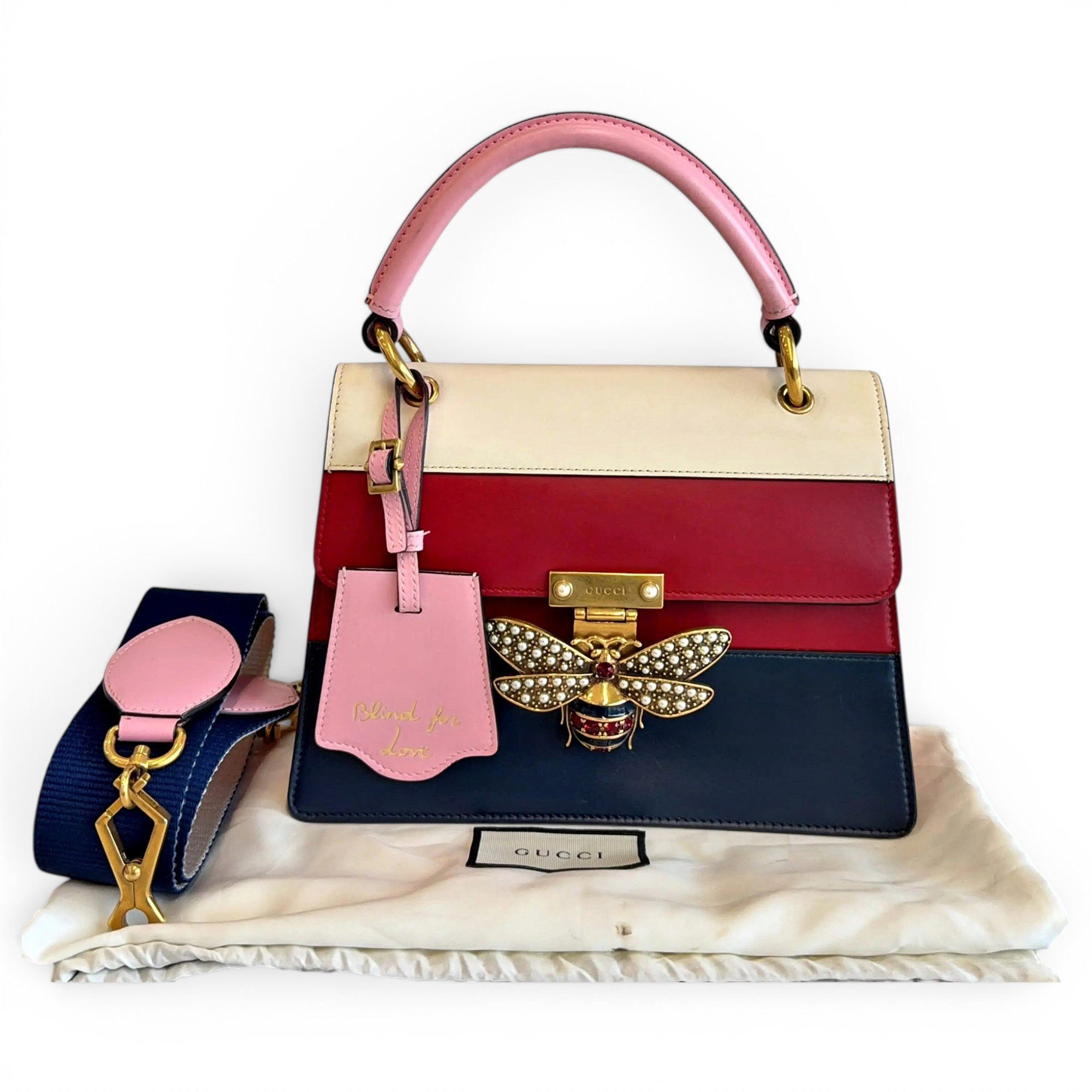 Leather crossbody bag