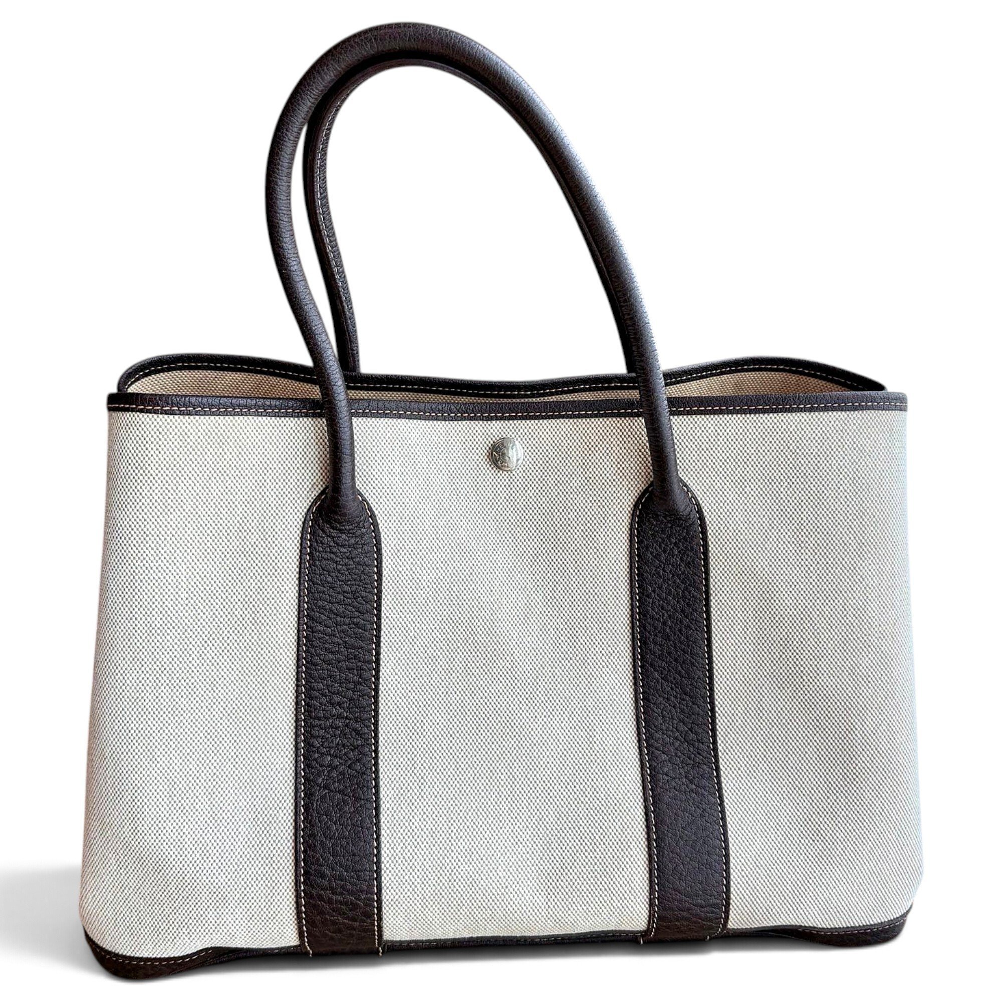 Garden Party leather handbag