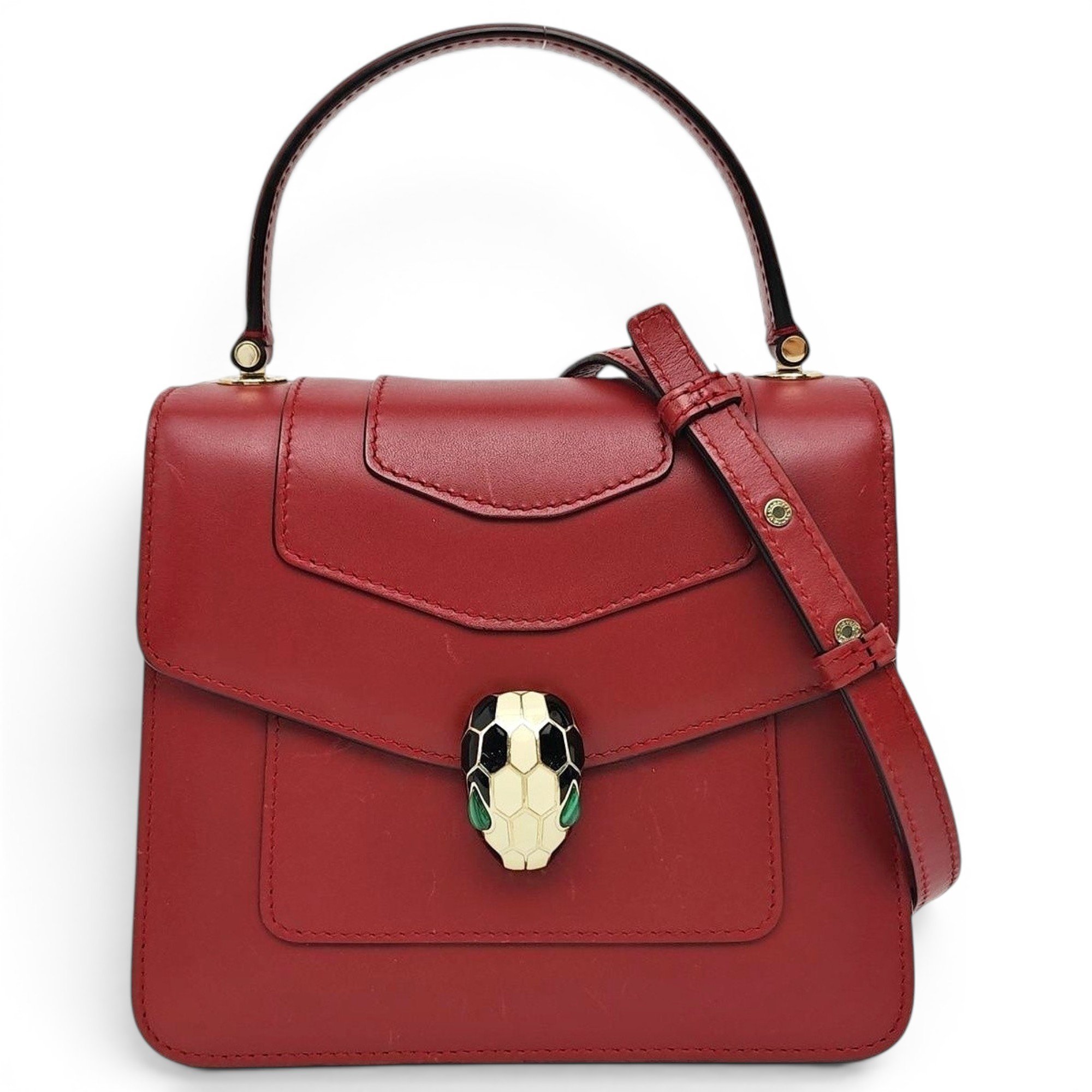 Leather handbag