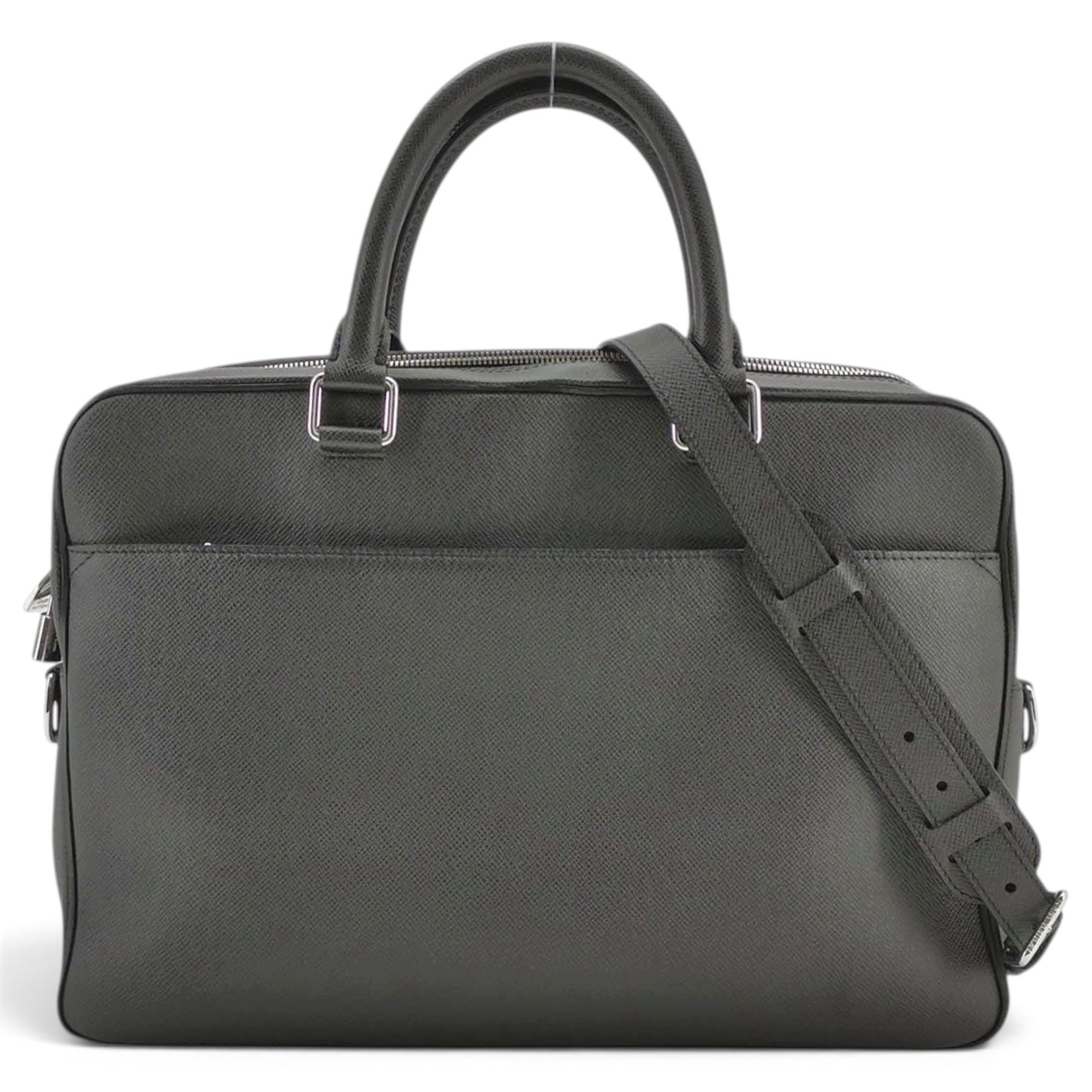 Porte Documents Voyage leather handbag