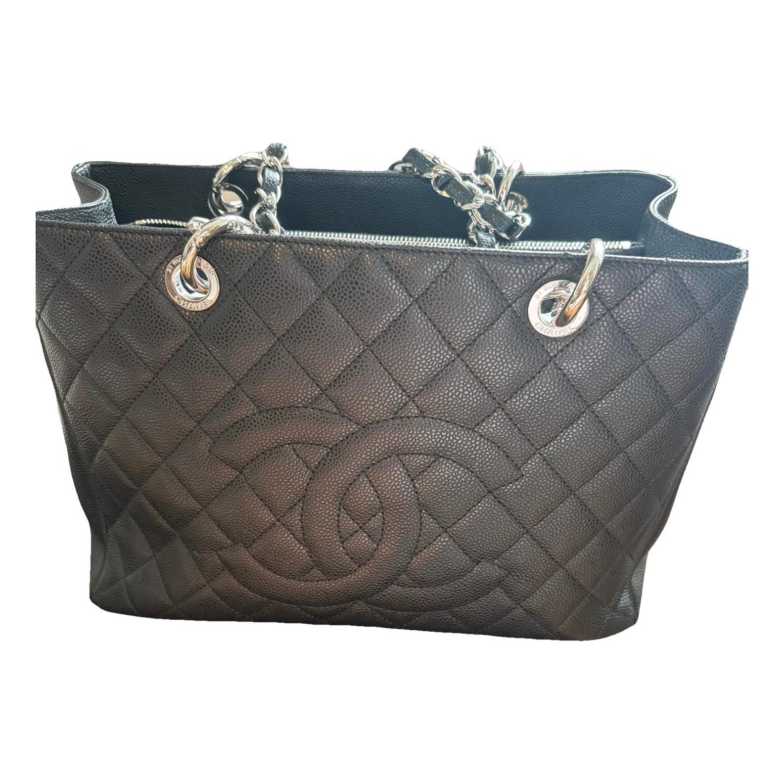 Grand shopping leather tote
