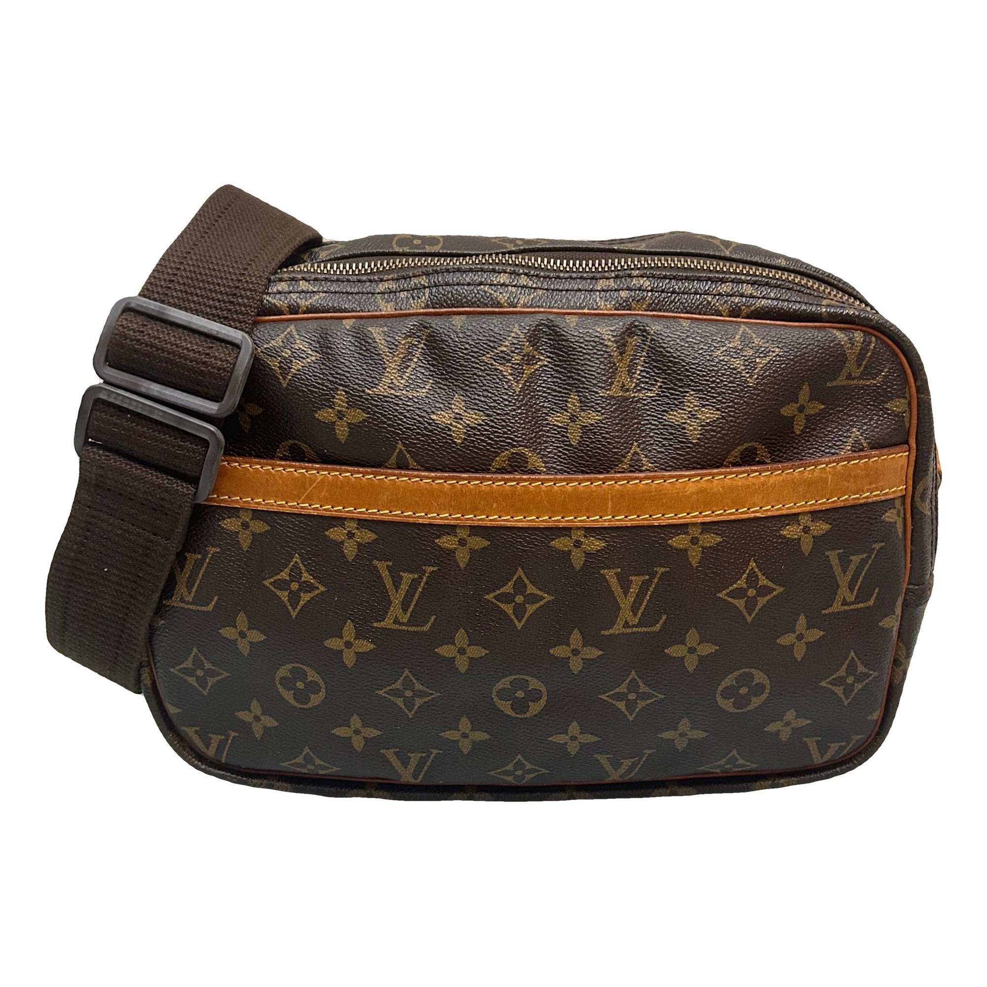 Reporter leather handbag