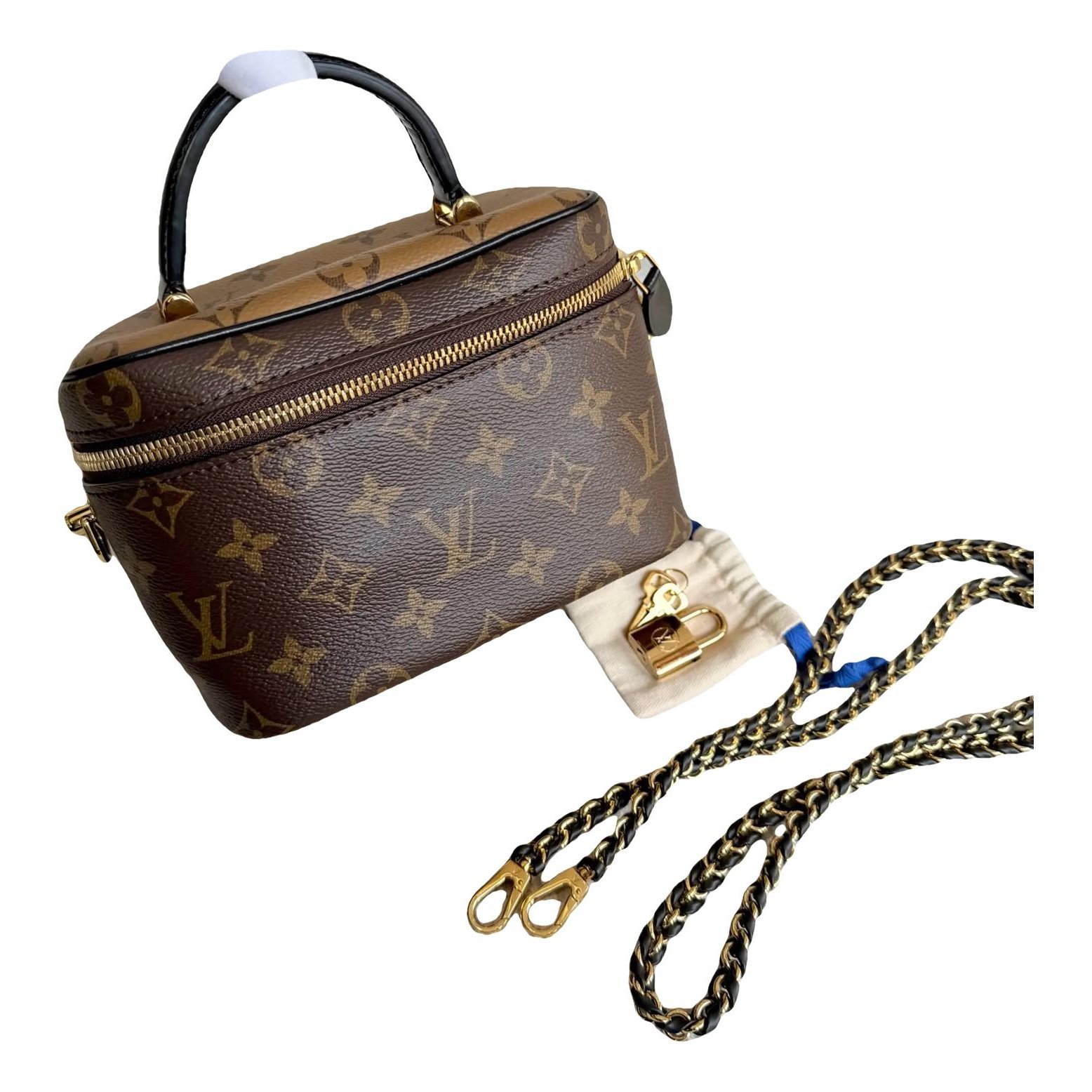 Vanity vinyl handbag
