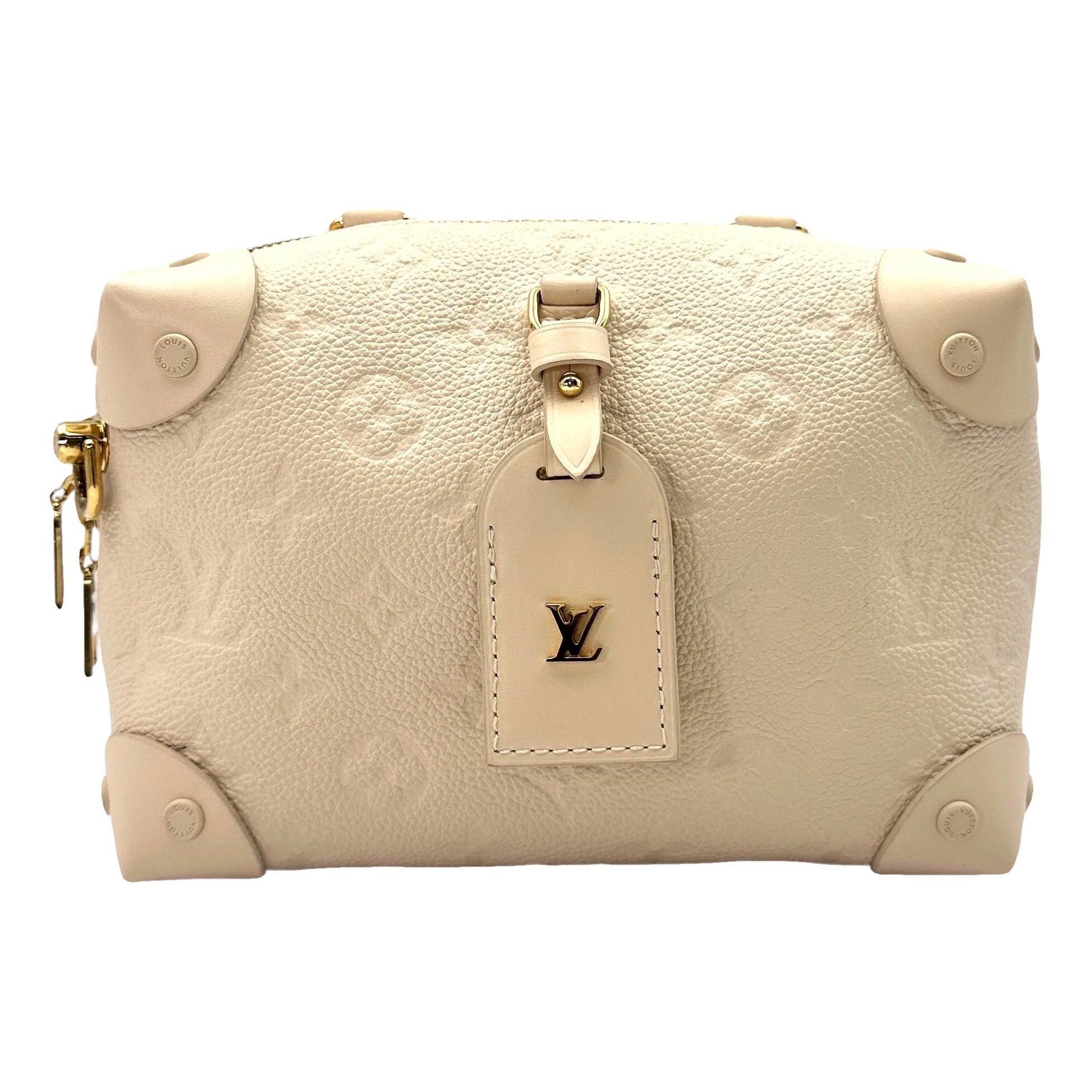 Petite Malle Souple leather bag