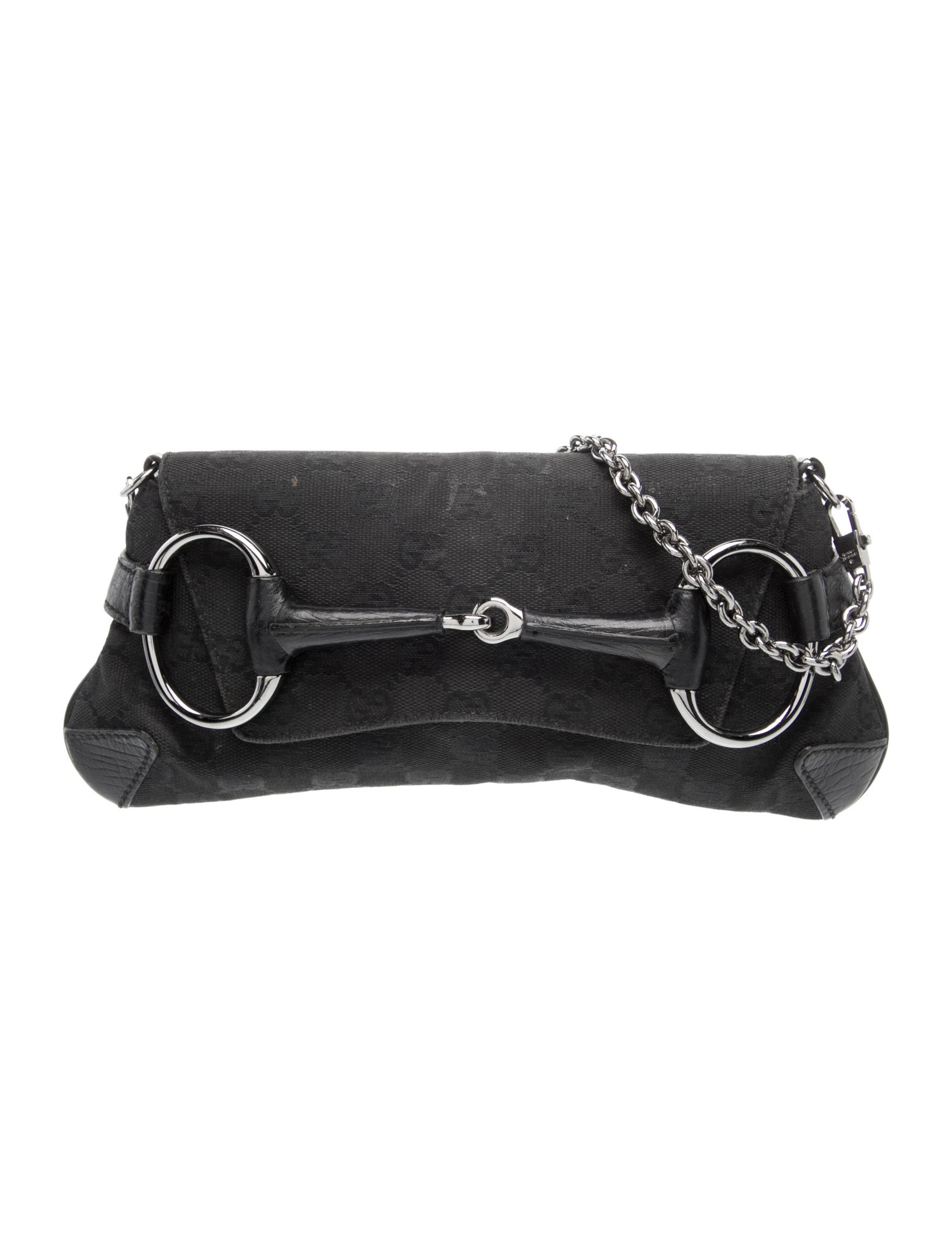 GG Canvas Horsebit Chain
