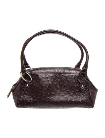Ostrich Shoulder Bag