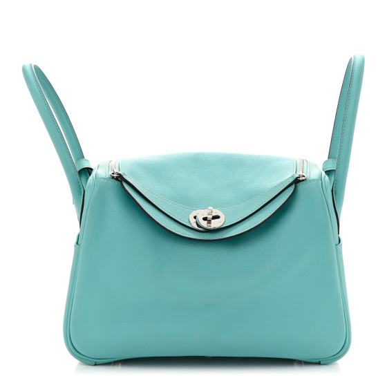 Hermes Evercolor Lindy 26 Bleu Saint Cyr