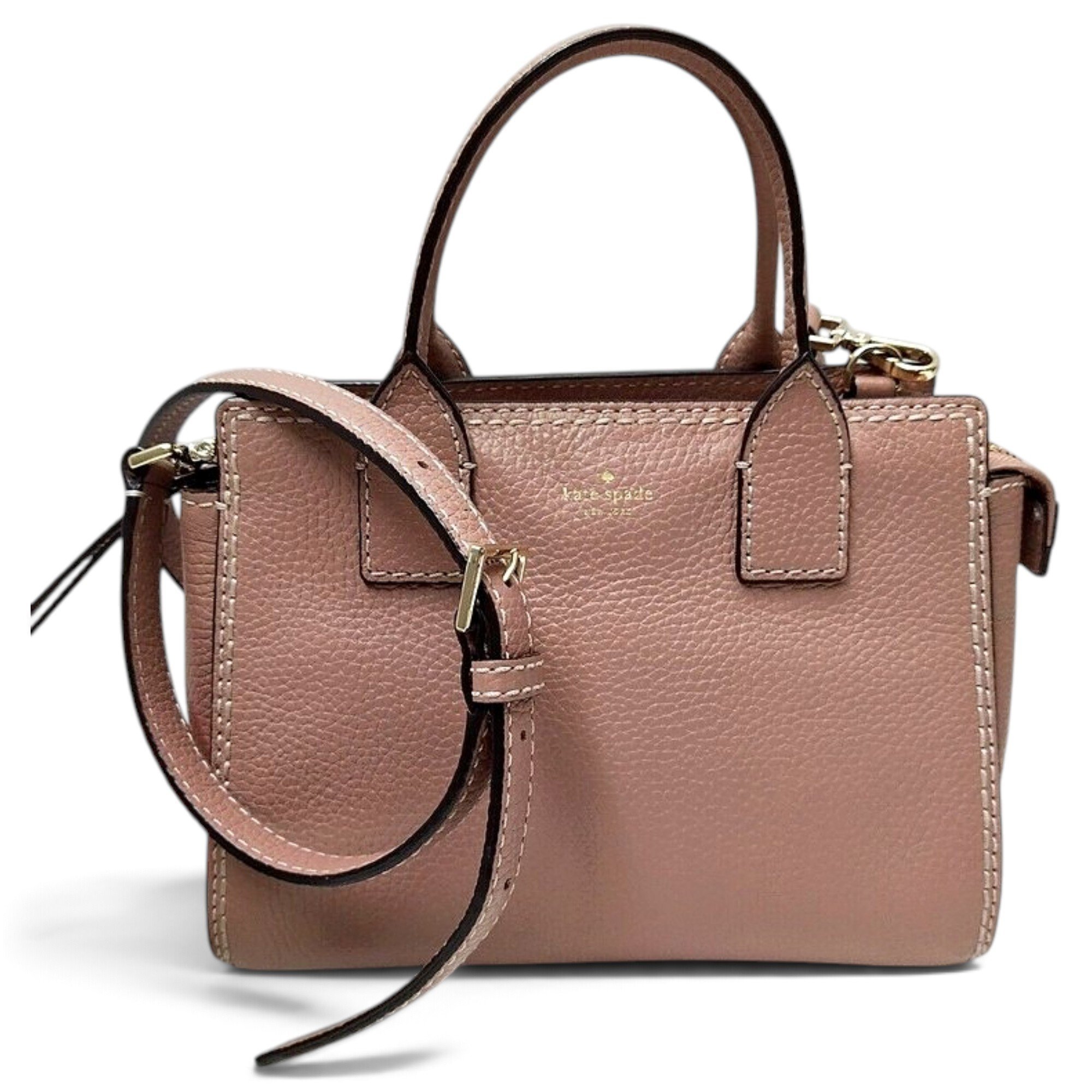 Leather satchel