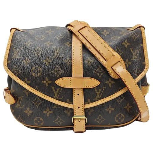 Louis Vuitton Saumur leather handbag