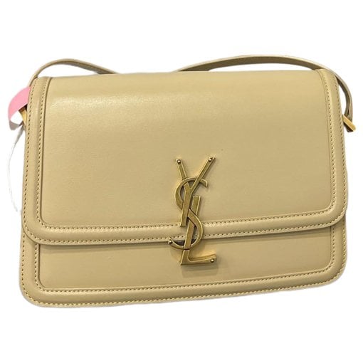 Solférino leather handbag