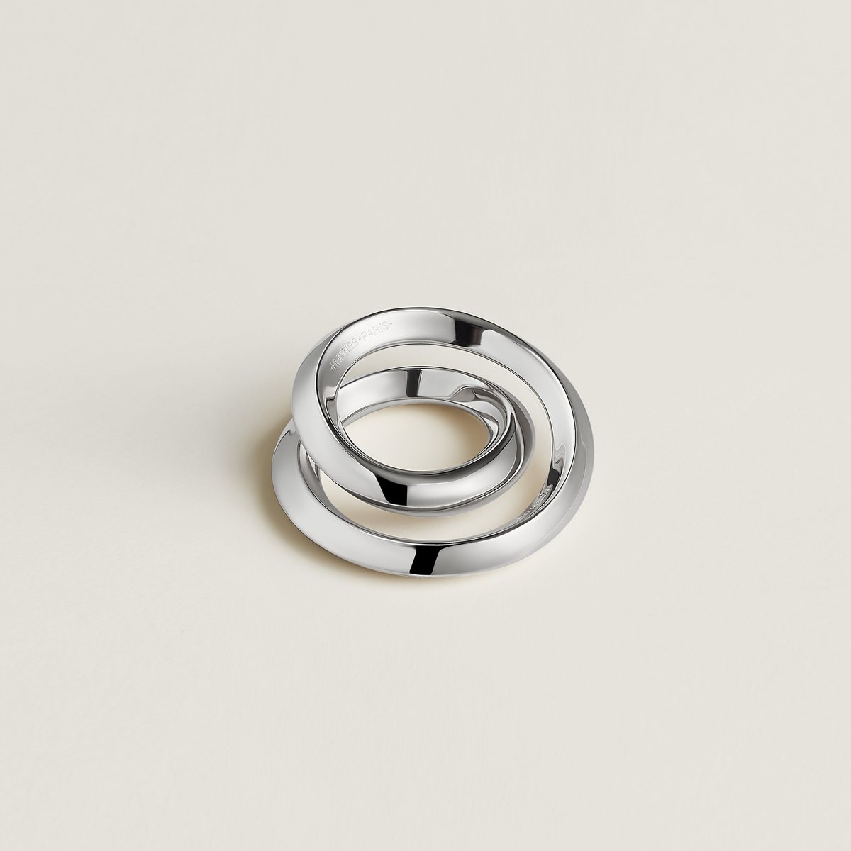 Tourbillon scarf 90 ring