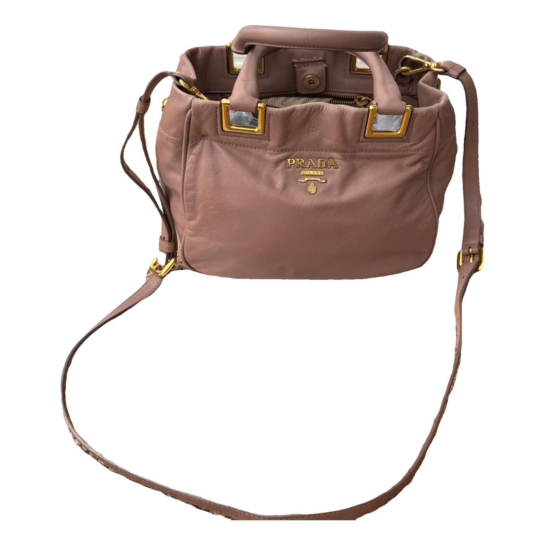 Leather crossbody bag
