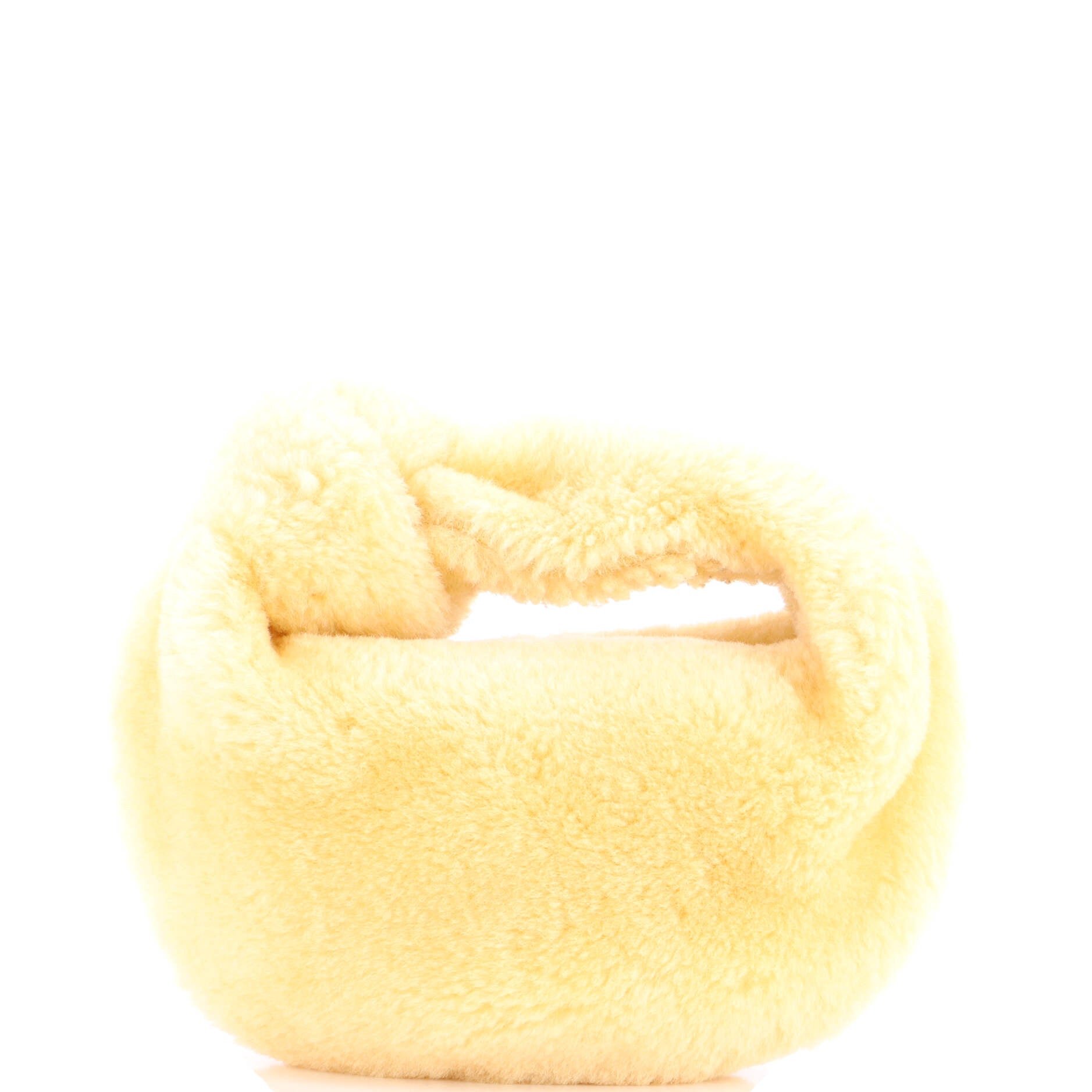 Bottega Veneta BV Jodie Hobo Shearling Mini