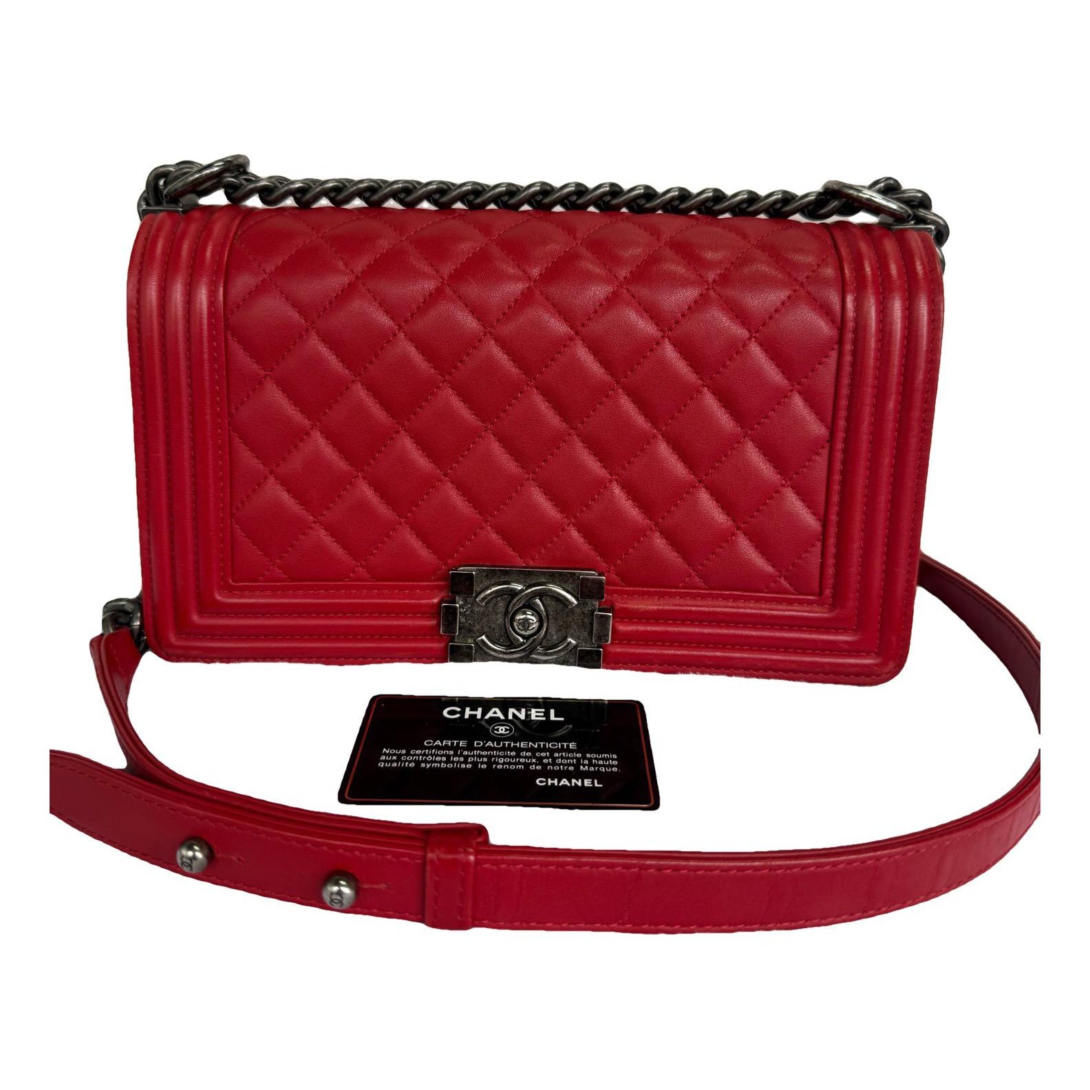 Boy leather handbag