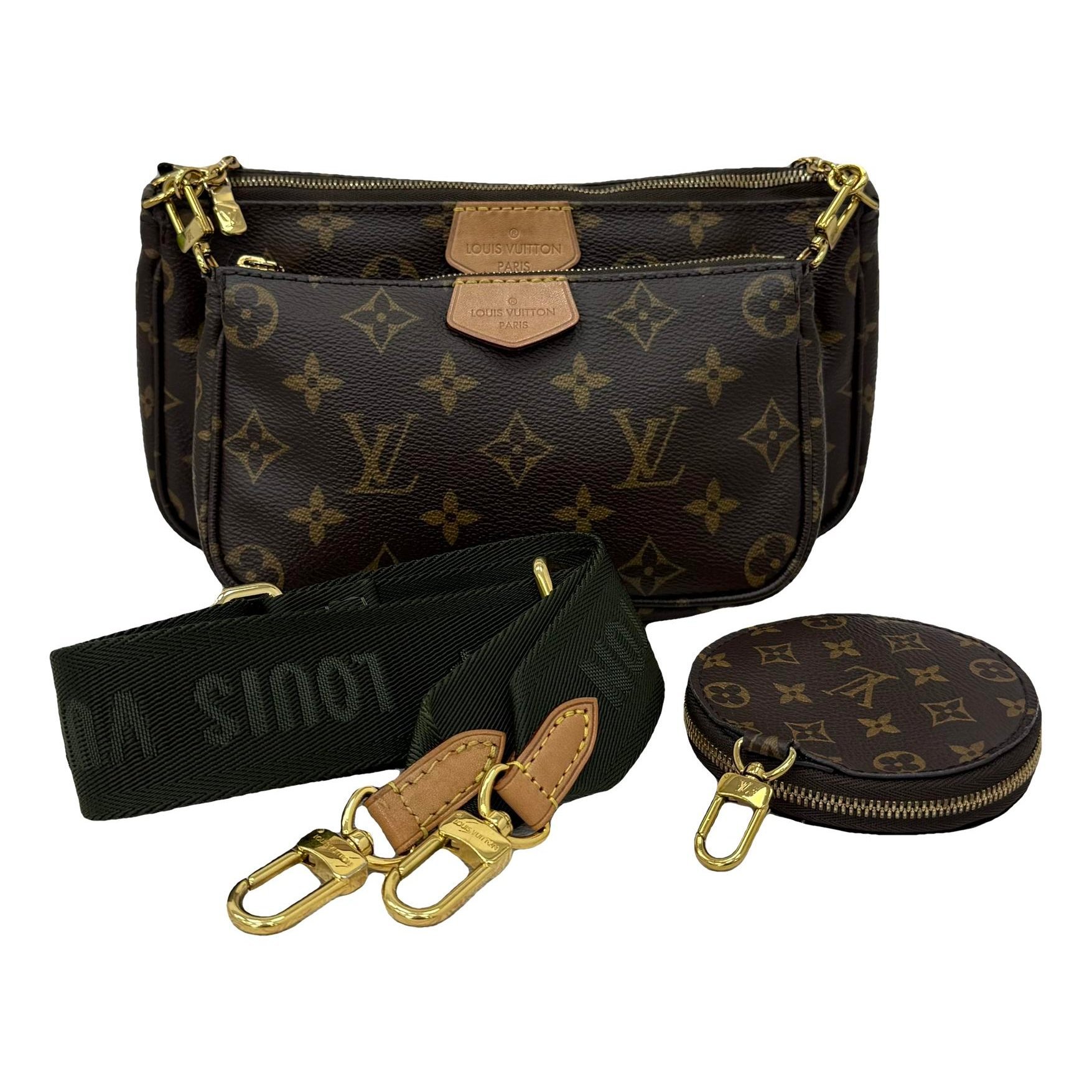 Multi Pochette Accessoires leather handbag