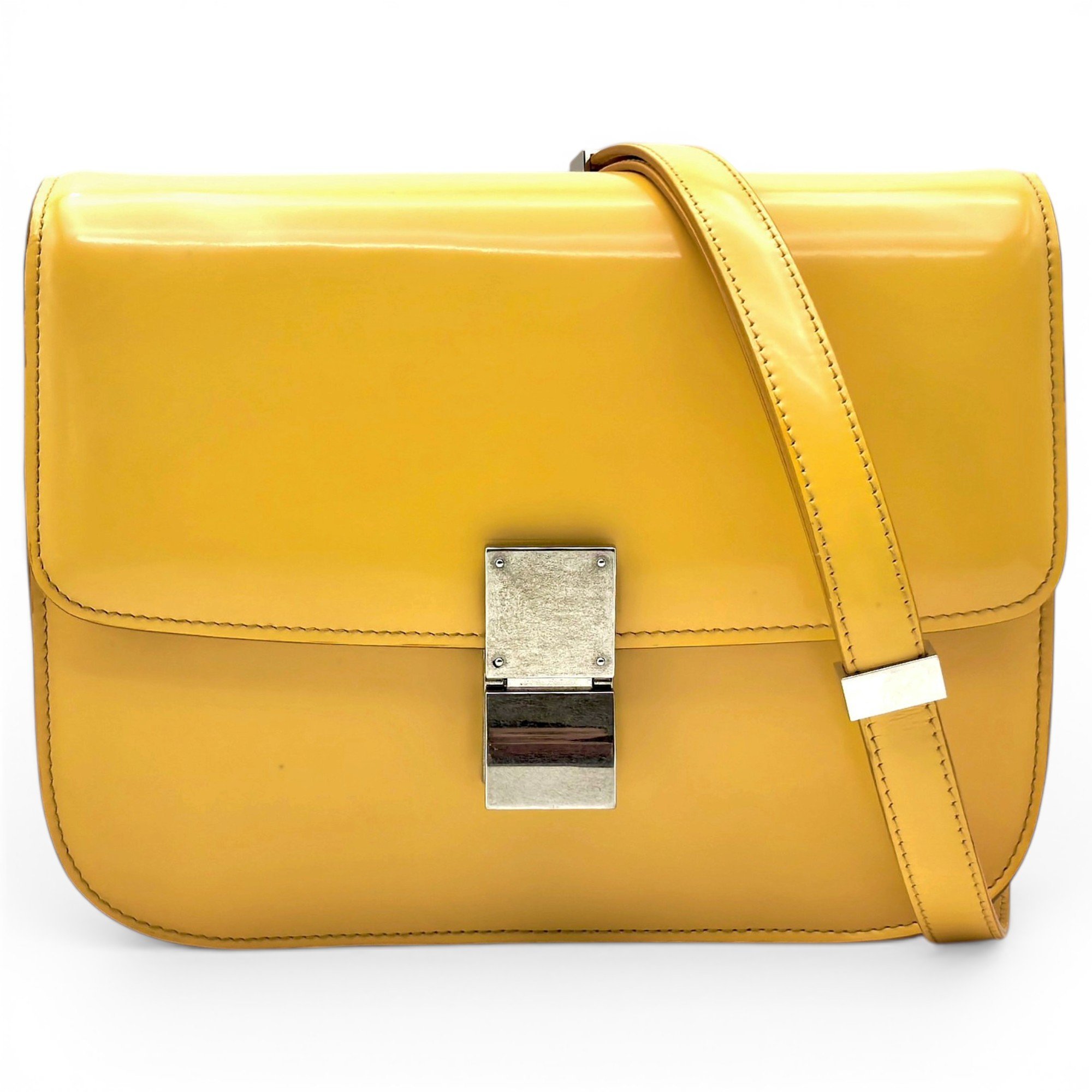 Classic leather handbag