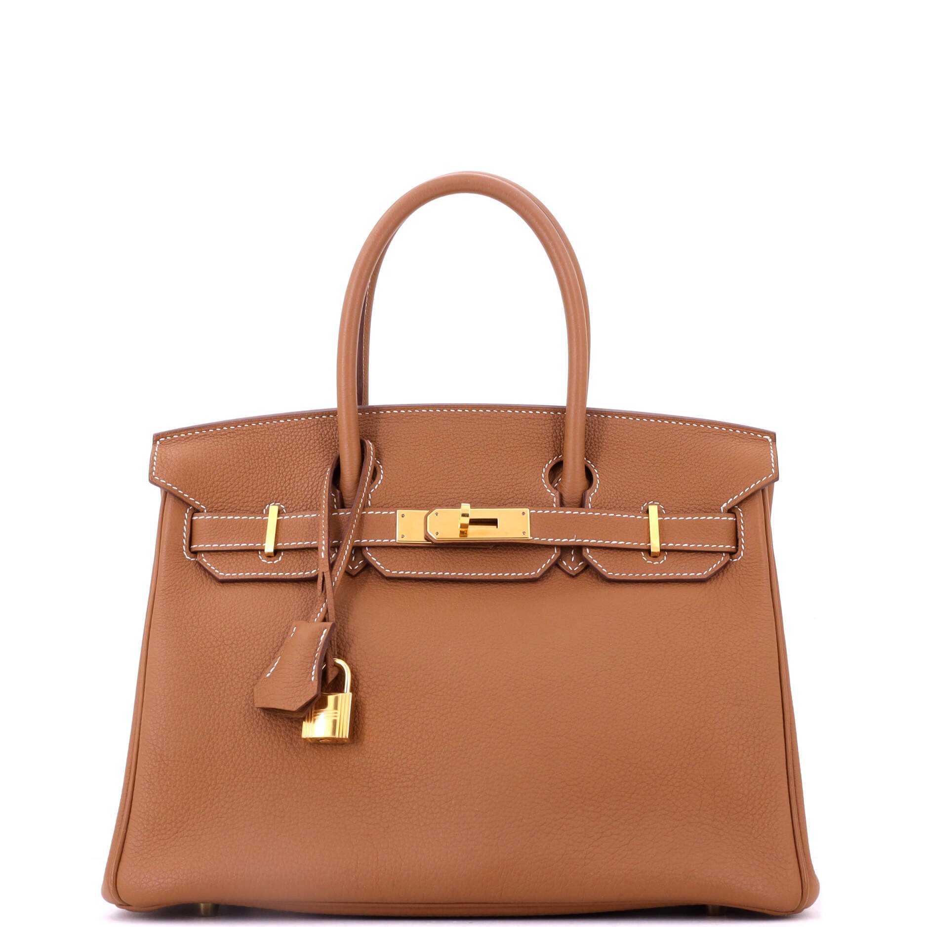 Birkin Handbag Gold Togo with Gold Hardware 30