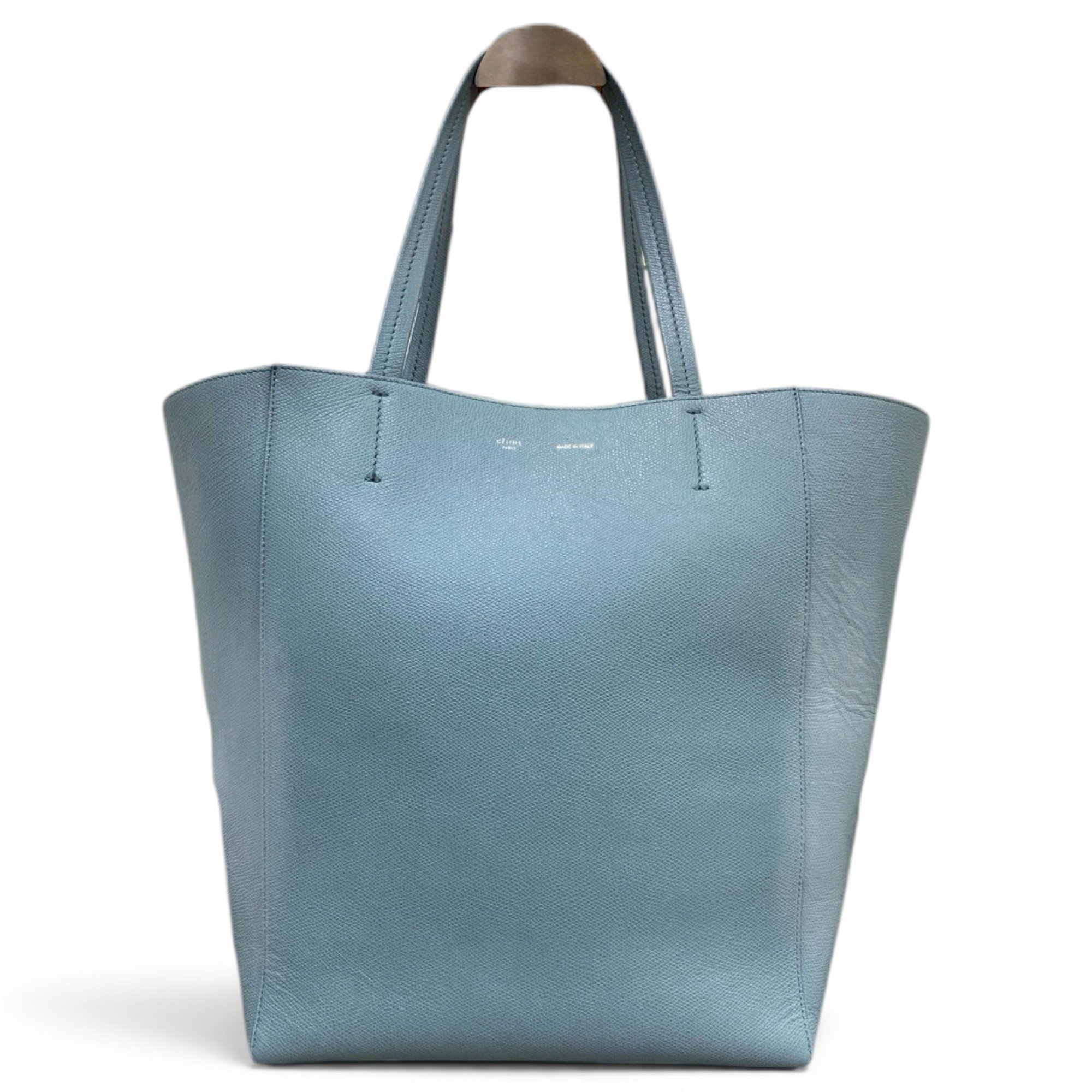 Cabas leather tote