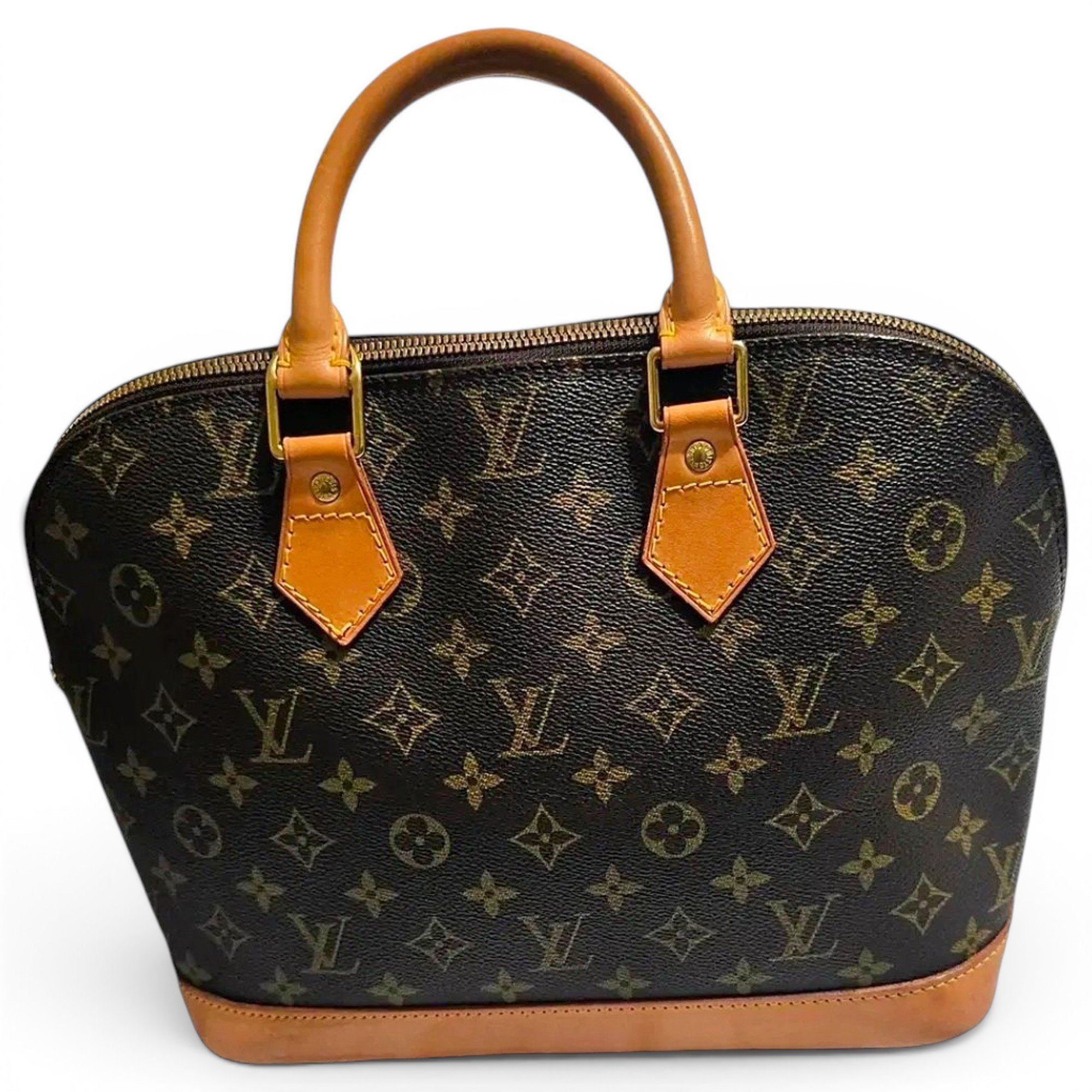 Alma leather handbag