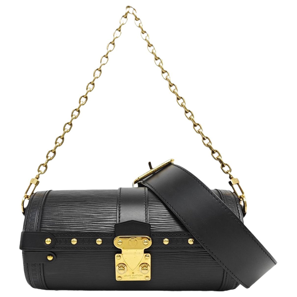 Papillon leather handbag