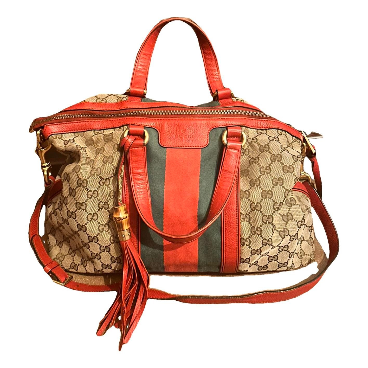 Ophidia GG Supreme cloth handbag