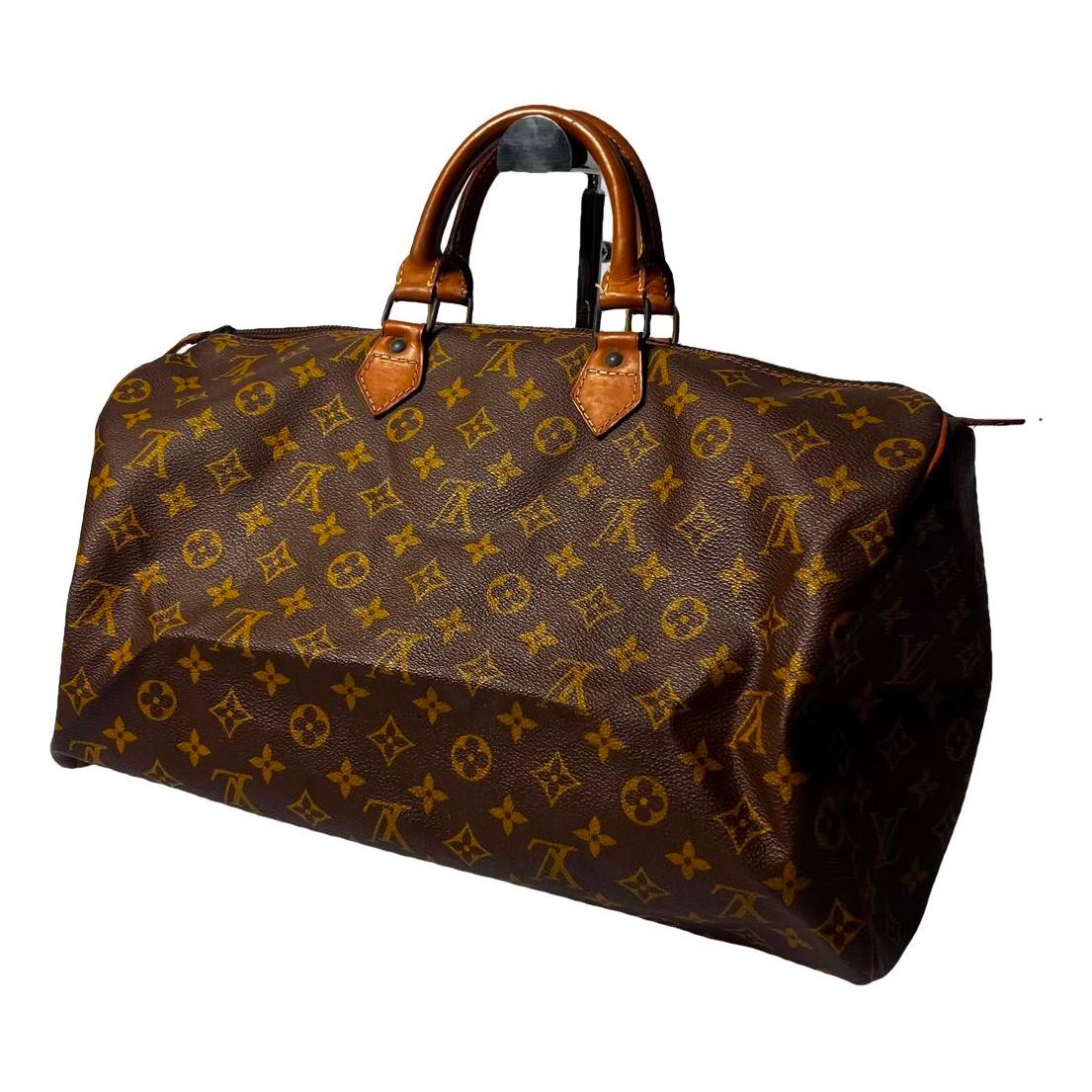 Speedy leather handbag