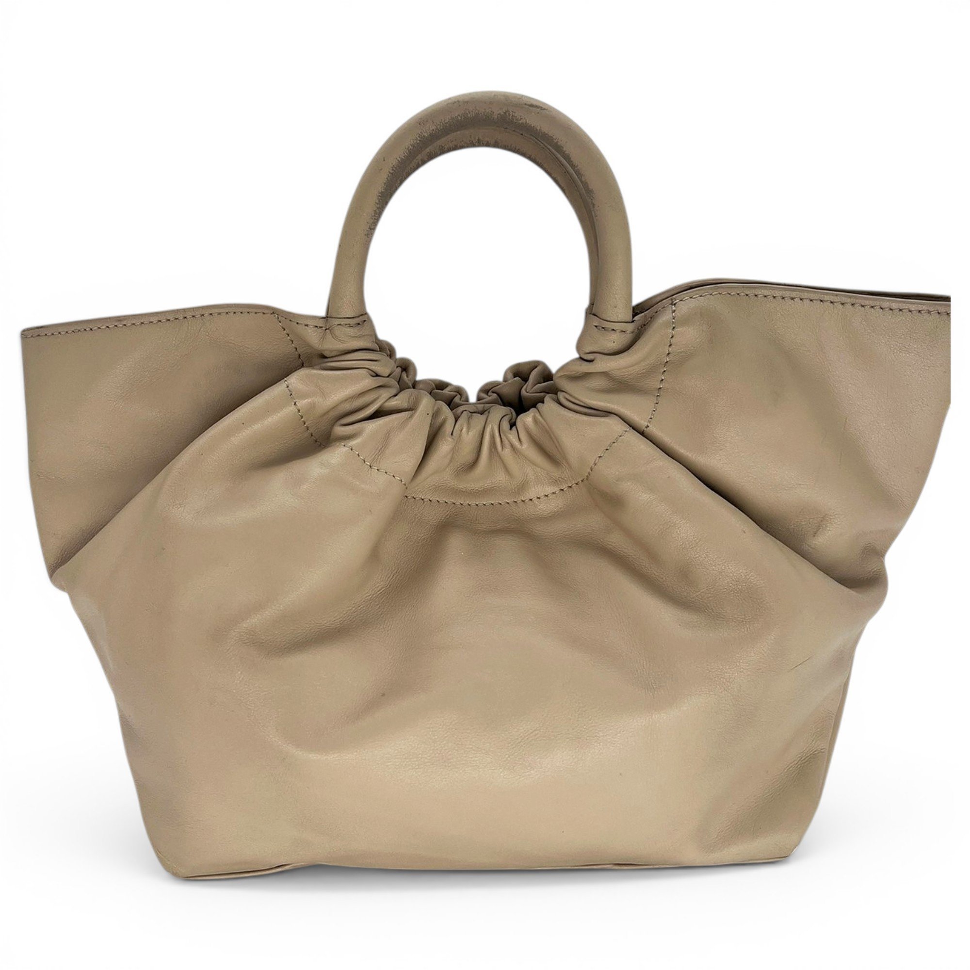 Leather handbag