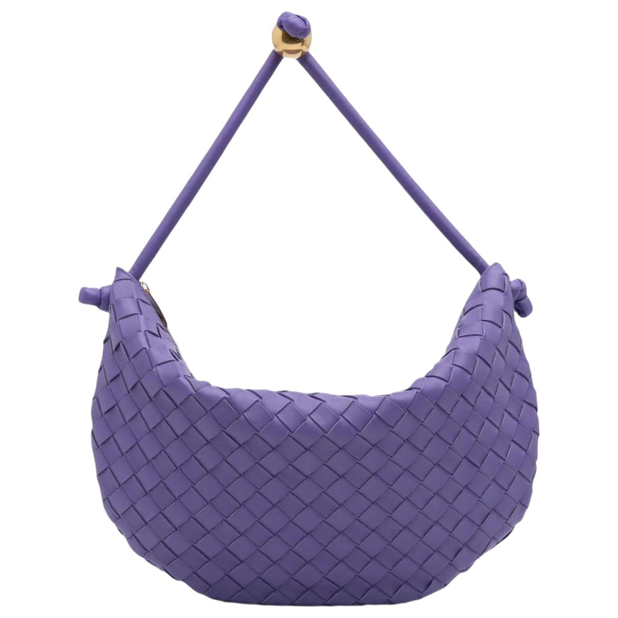 Pouch leather handbag